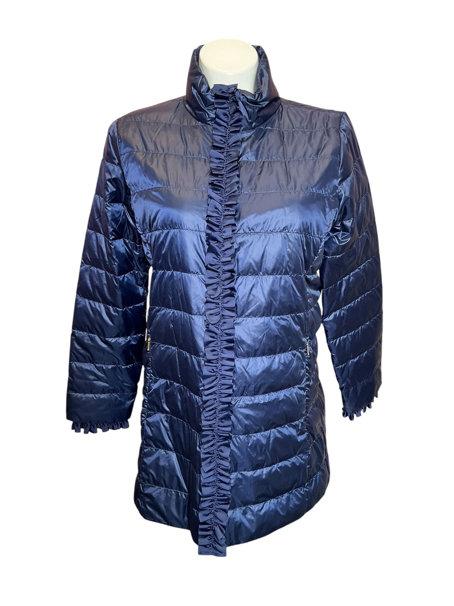 Lilly Pulitzer NWT Doria Jacket True Navy - Size 14