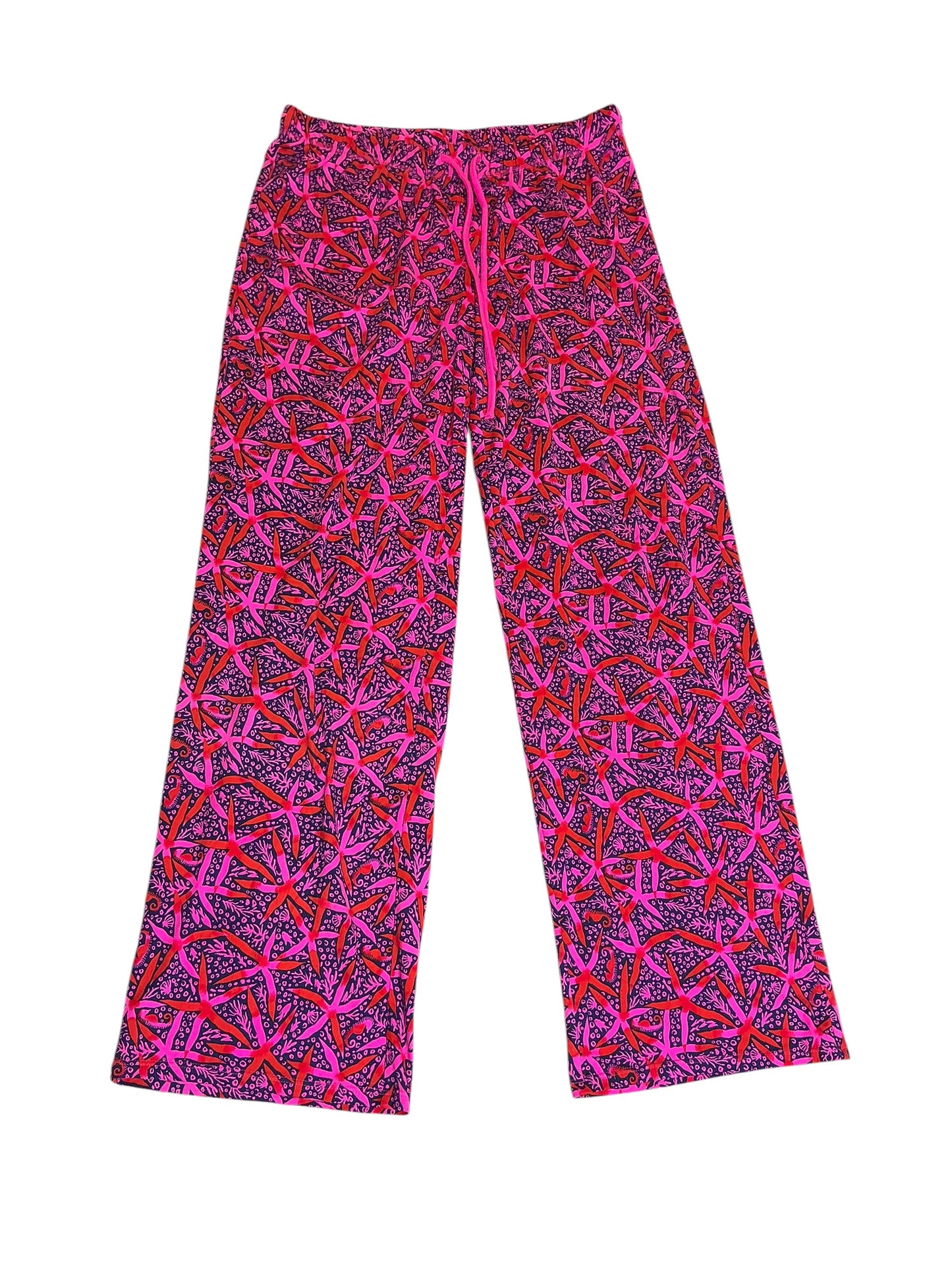 Lilly Pulitzer Knit Pajama Pant Star Searching - Size M