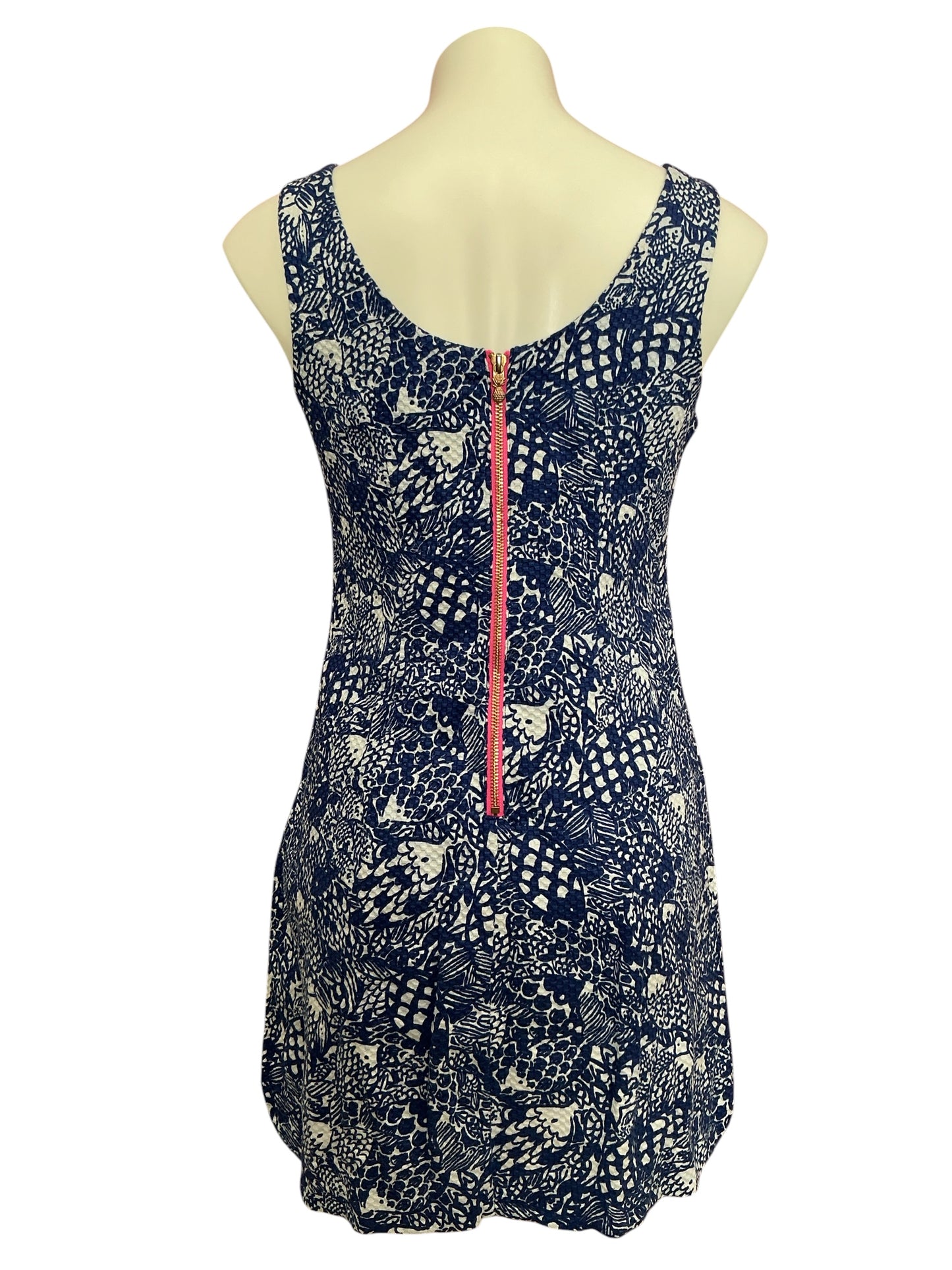 Lilly Pulitzer For Target Upstream Shift Dress True Navy - Size 8