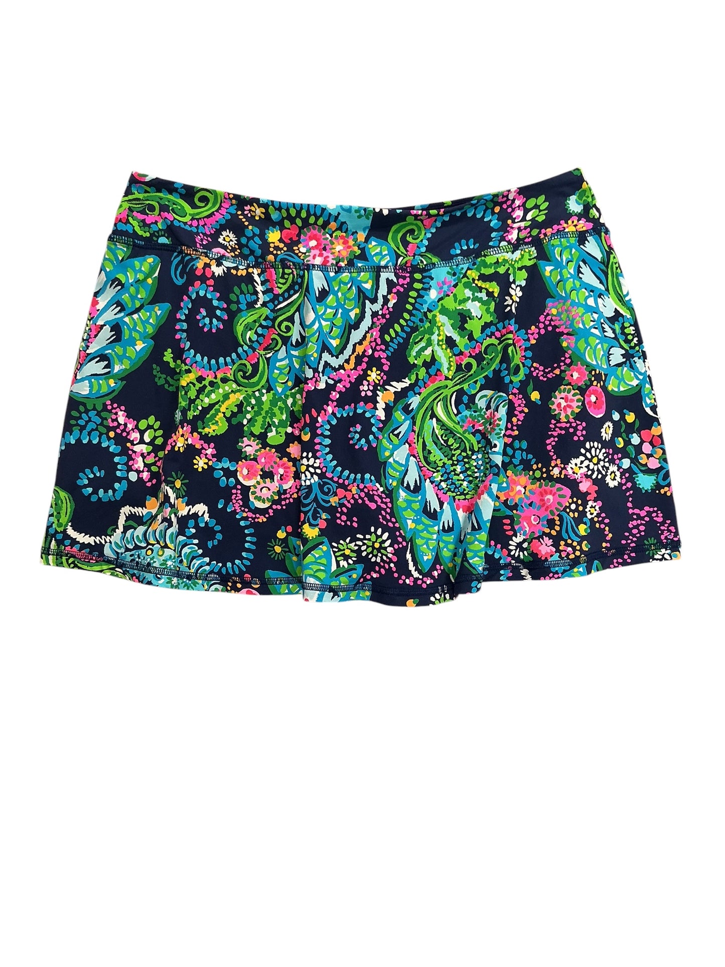 Lilly Pulitzer Luxletic Aila Skort Take Me To The Sea - Size L