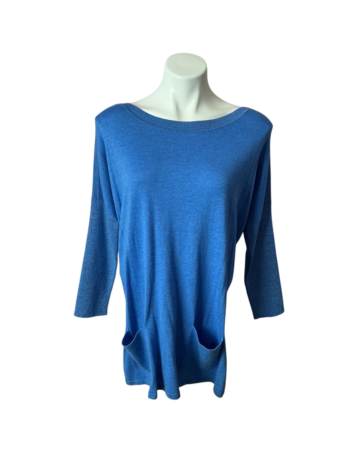 Lilly Pulitzer NWT Cobo Sweater Heathered Coastal Blue - Size S