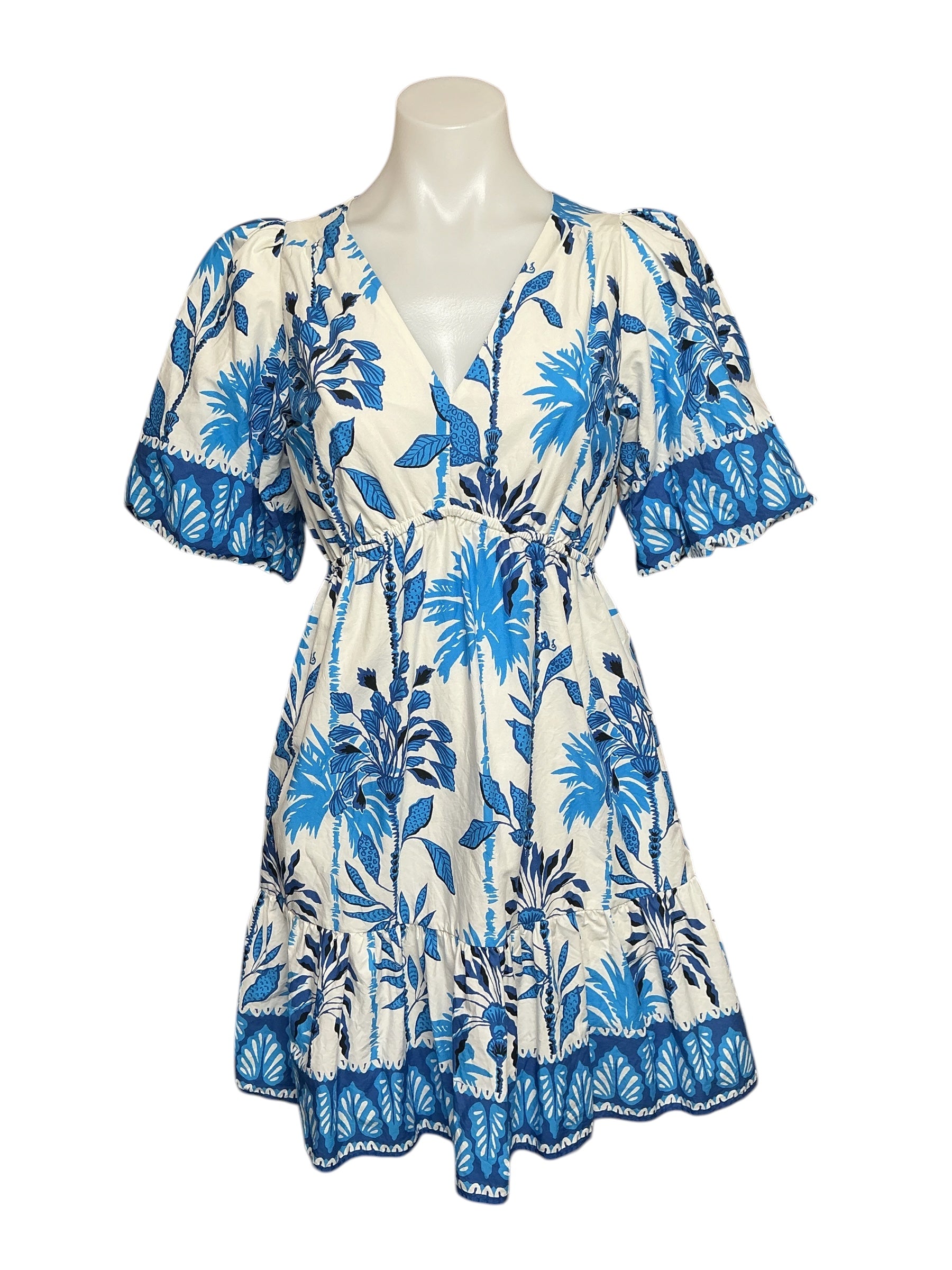 Lilly Pulitzer Kentlee Dress - Coconut Swayin In The Breeze - Size 00