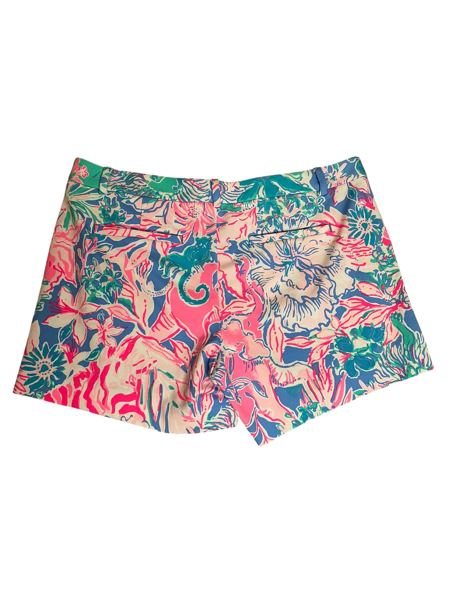 Lilly Pulitzer Callahan Shorts Mermaid Cove - Size 12