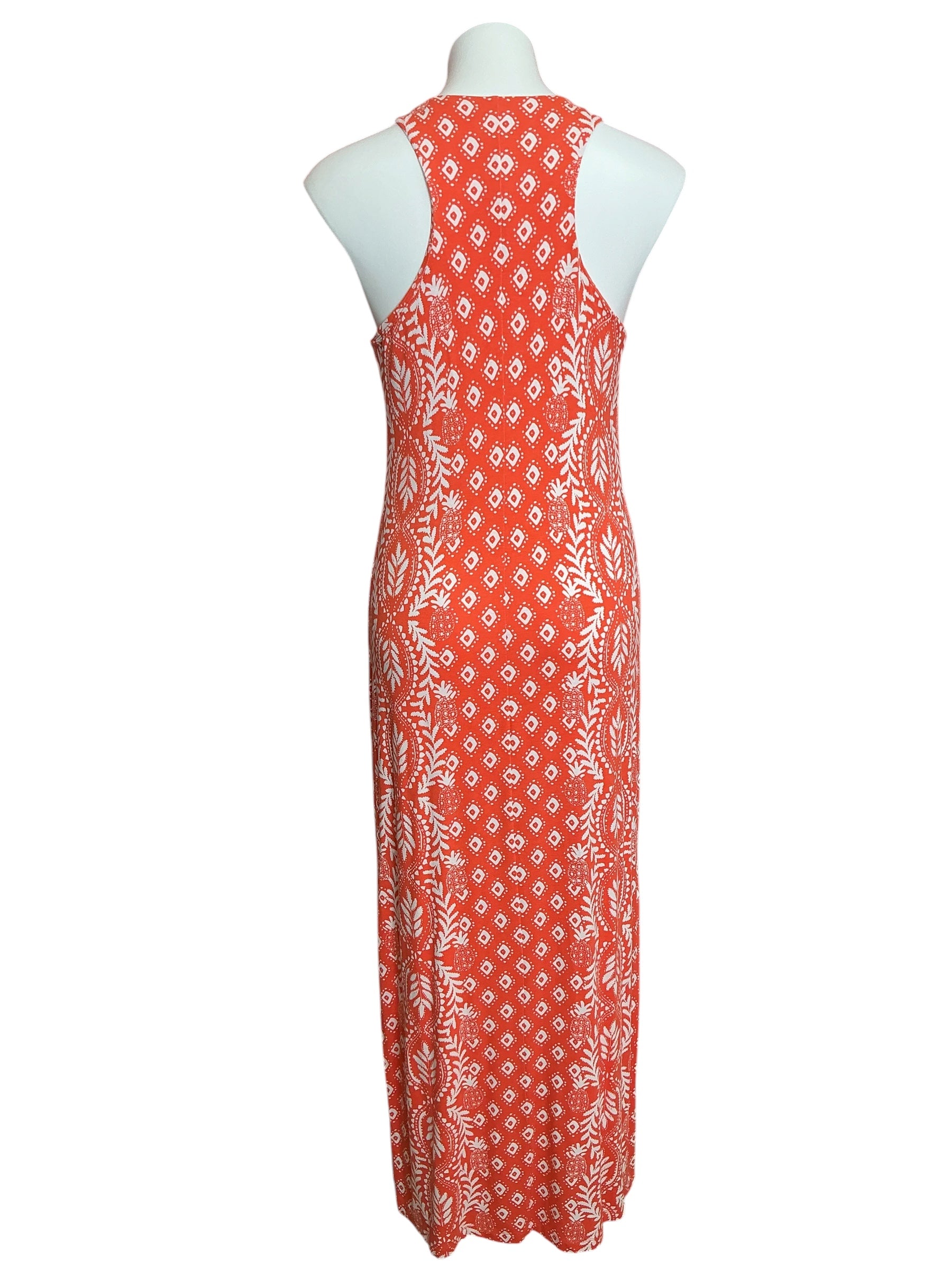 Lilly Pulitzer Ulla Maxi Dress Flamingo Feather Harbour View - Size M