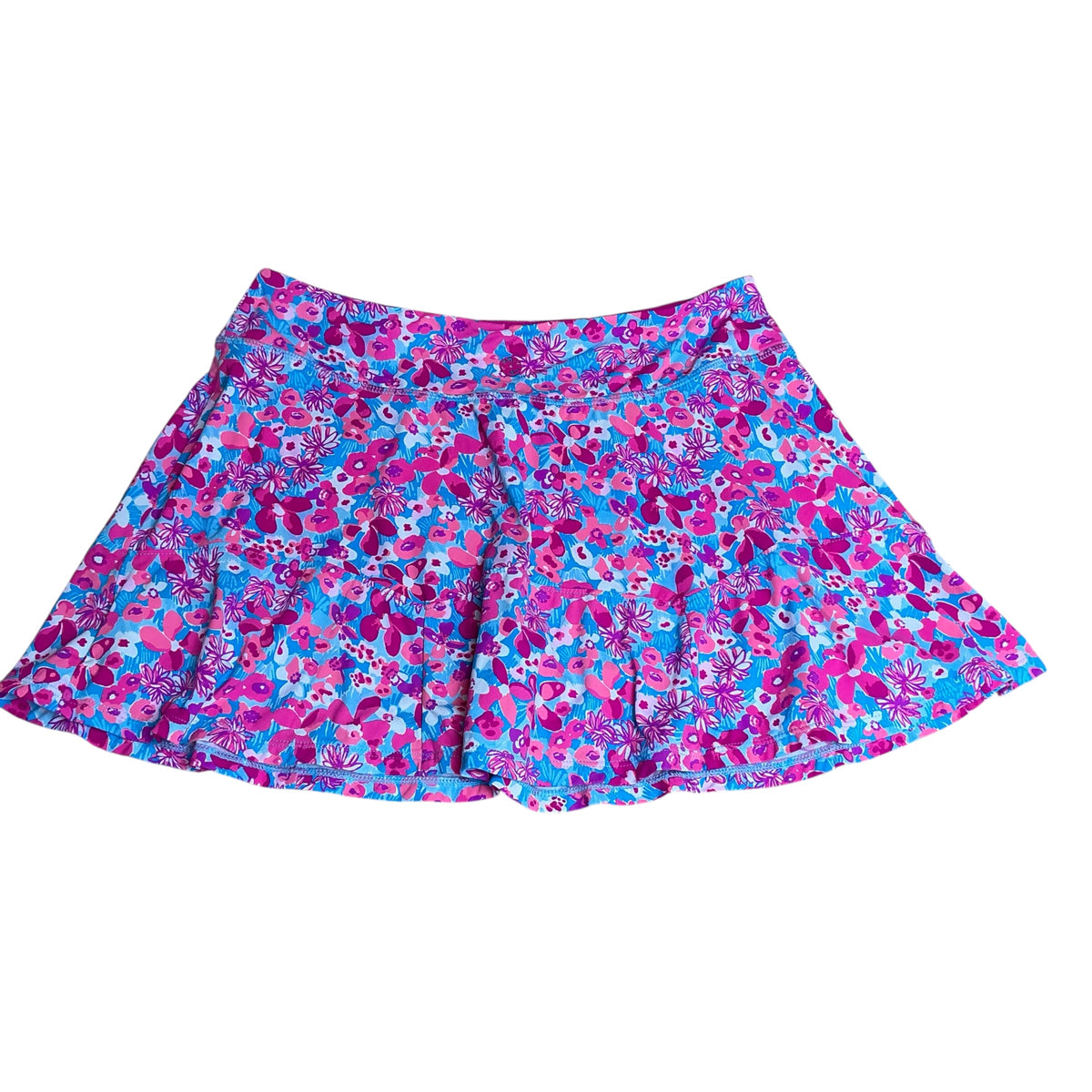 Lilly Pulitzer Luxletic Corrine Skort Aura Pink Baby Bloomer - Size M