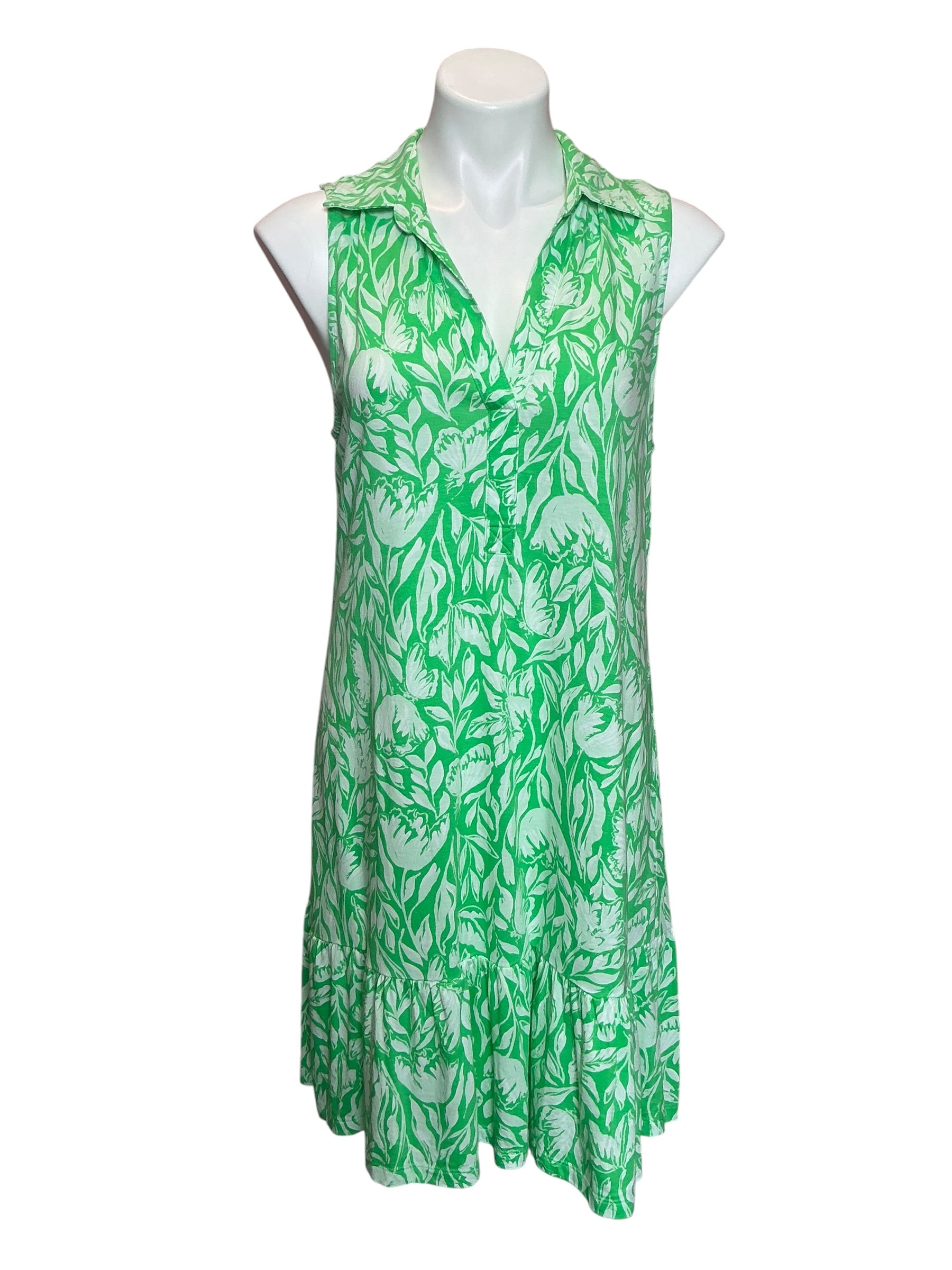 Lilly Pulitzer Riegan Dress Putting Green Hannah - Size M