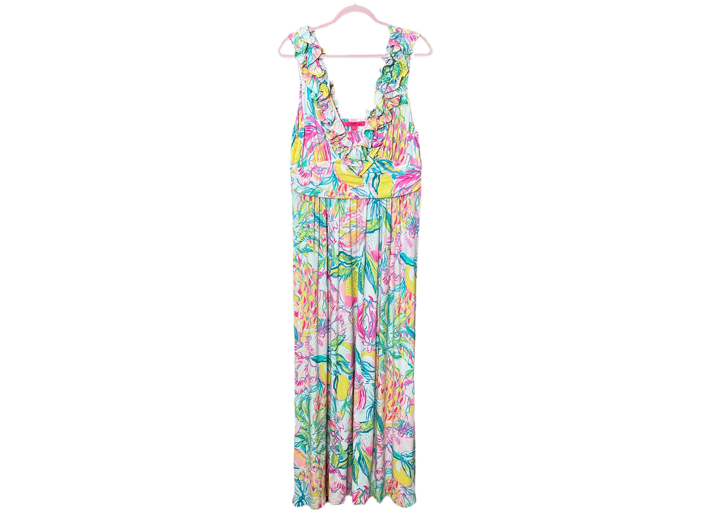 Lilly Pulitzer Leena Maxi Size XL