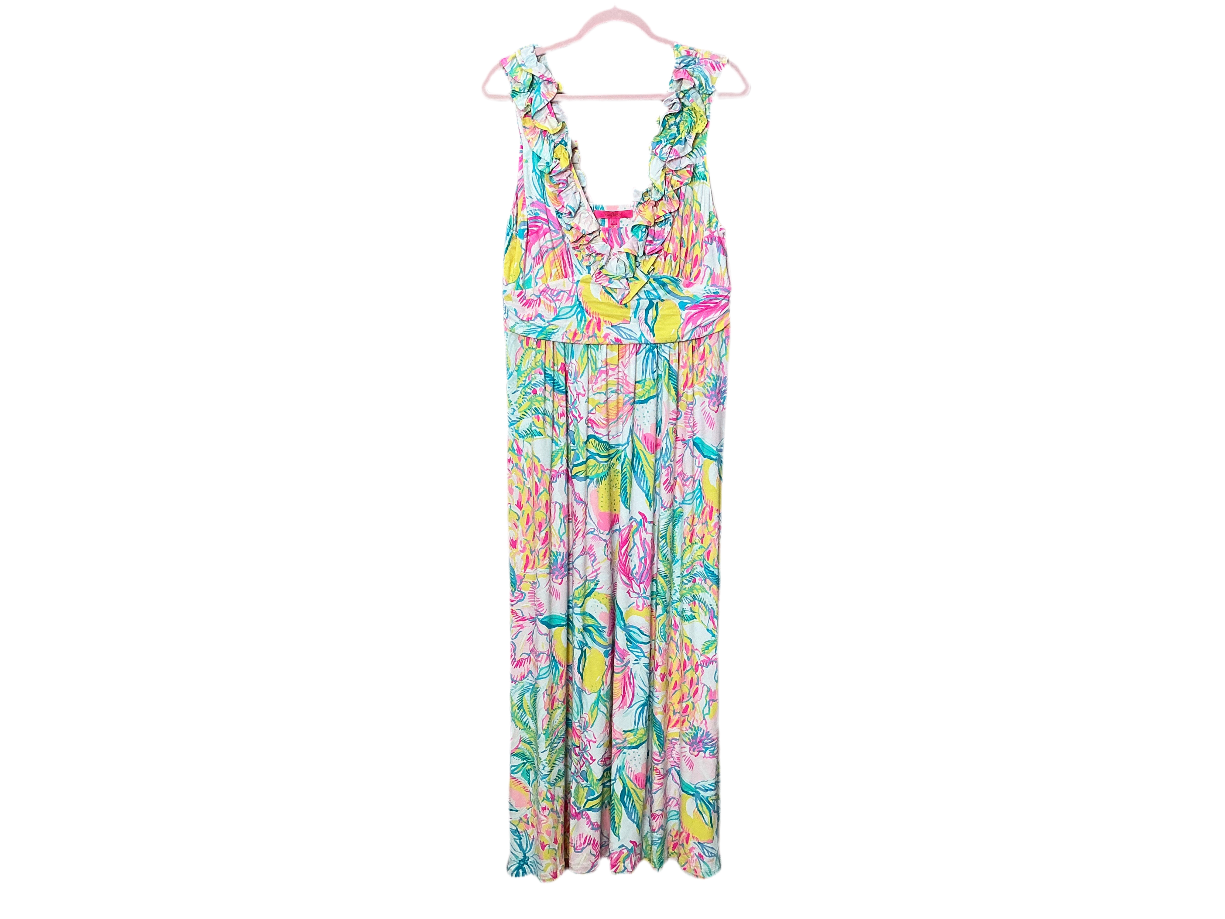 Lilly Pulitzer Leena Maxi Size XL