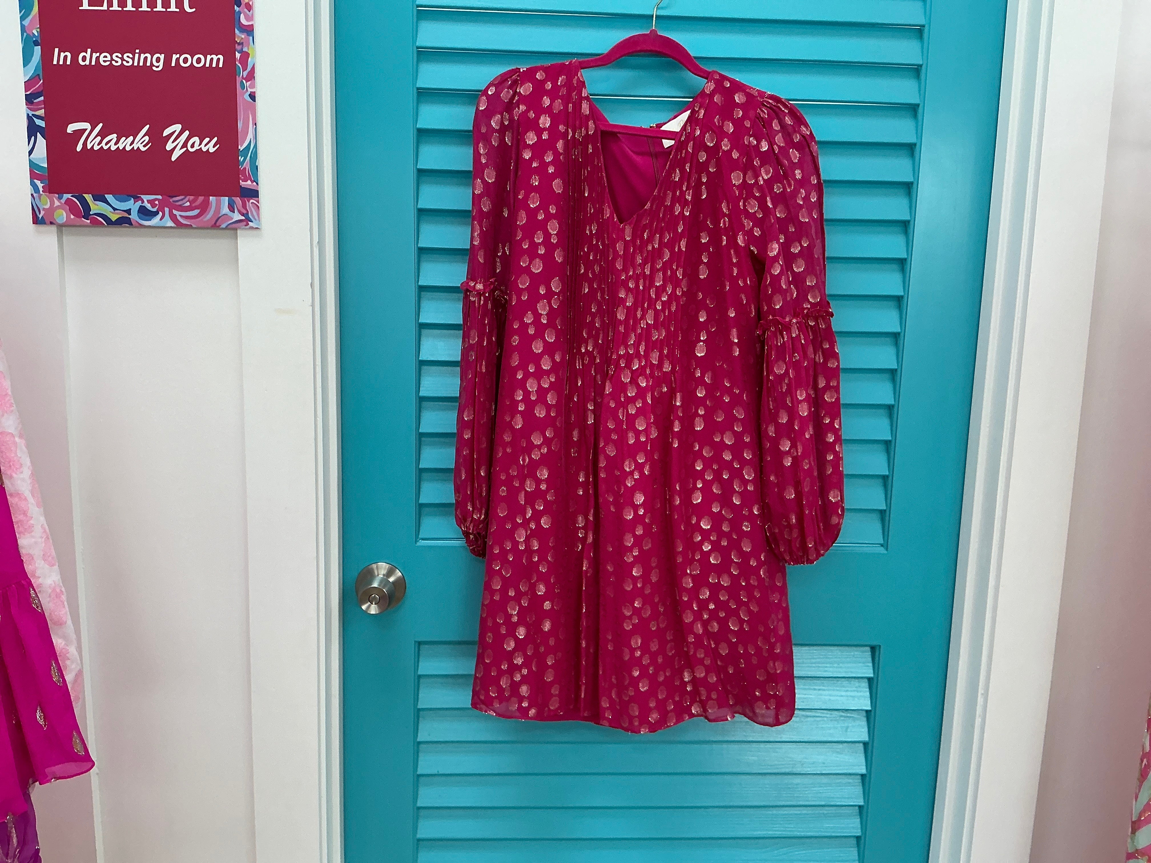 Lilly Pulitzer NWT Cleme Silk Dress Mystique Pink Silk Bubbly Clip - Size 10