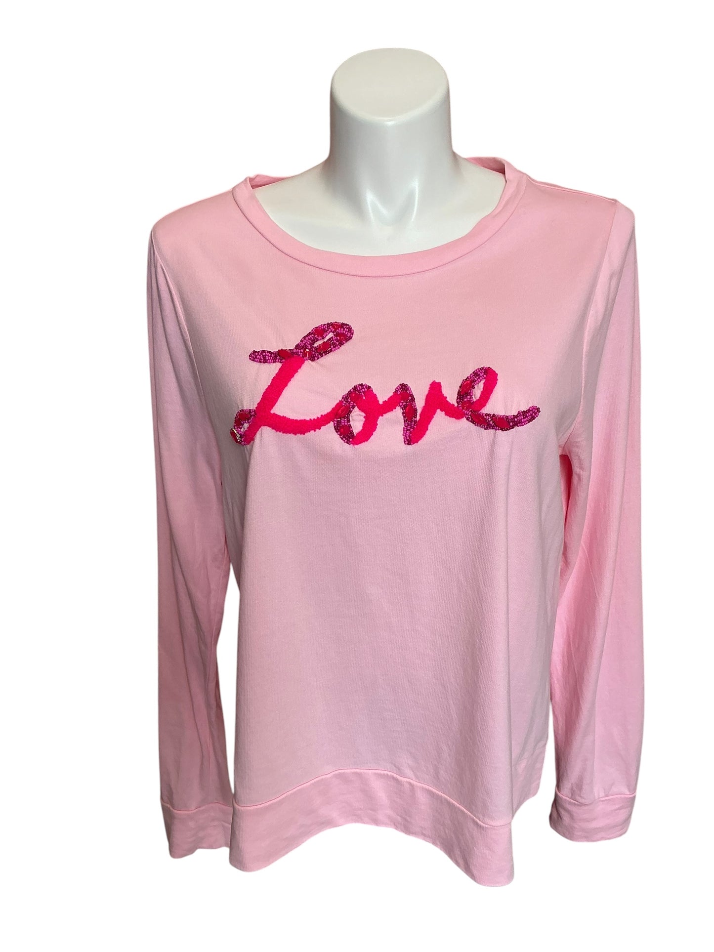 Lilly Pulitzer Rami Sweatshirt Pink Blossom - Size XL