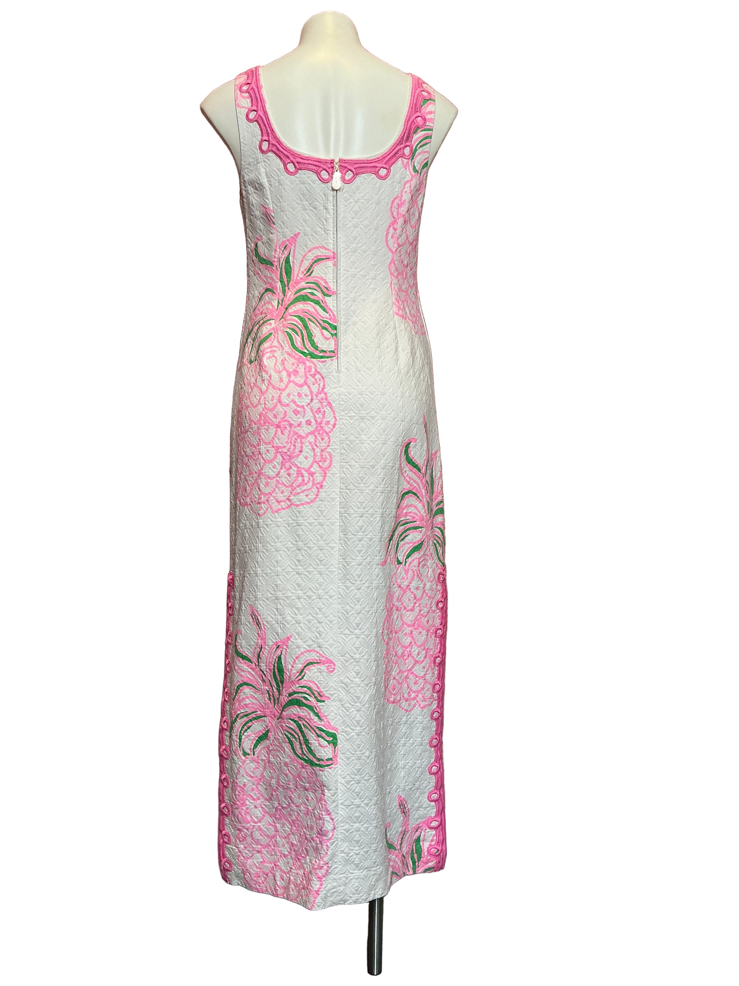 Lilly Pulitzer Marleigh Maxi Shift Party Like A Pineapple  - Size 4