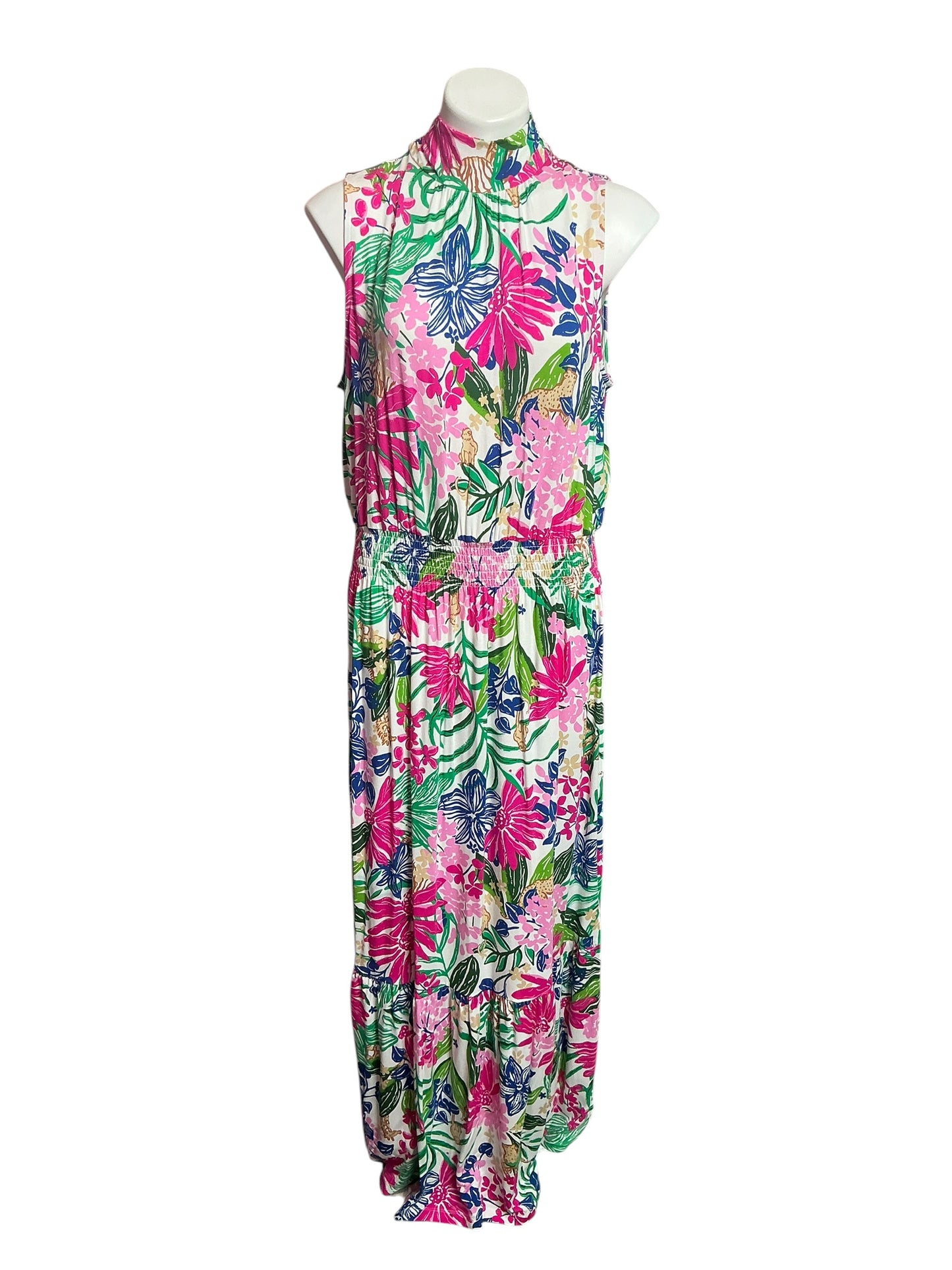 Lilly Pulitzer NWT Marcela Maxi Dress Multi Endless Summers - Size XL