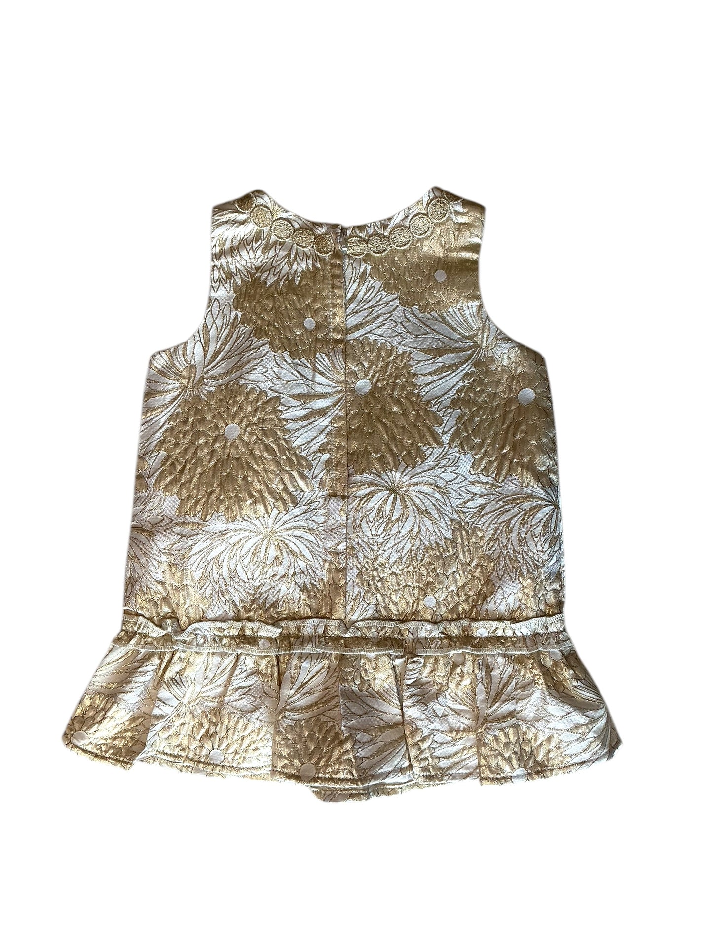 Lilly Pulitzer Mini Clare Girls Dress Full Bloom Brocade - Size 18-24M