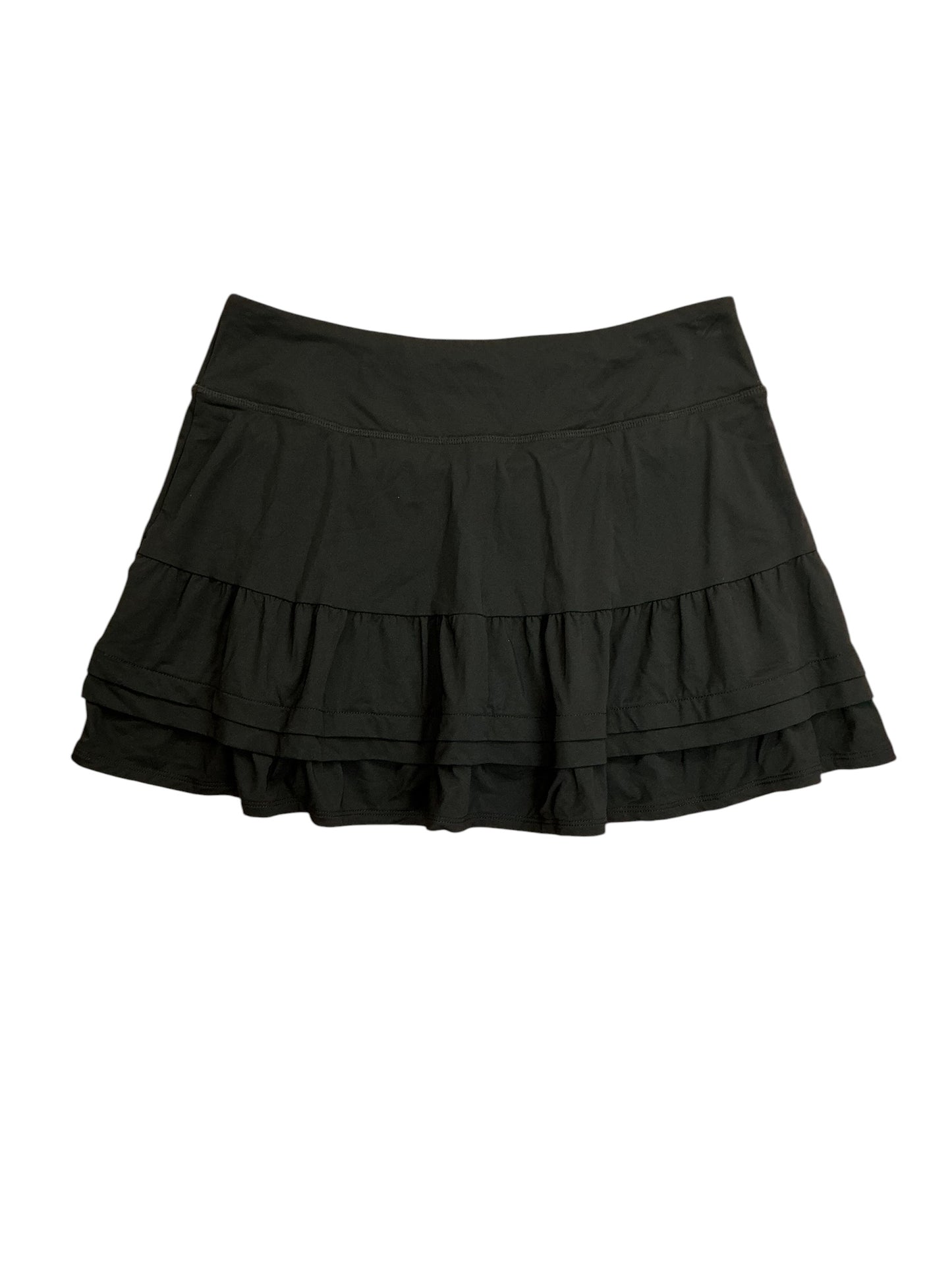 Lilly Pulitzer UPF 50+ Aqualina Skort Solid Noir - Size M