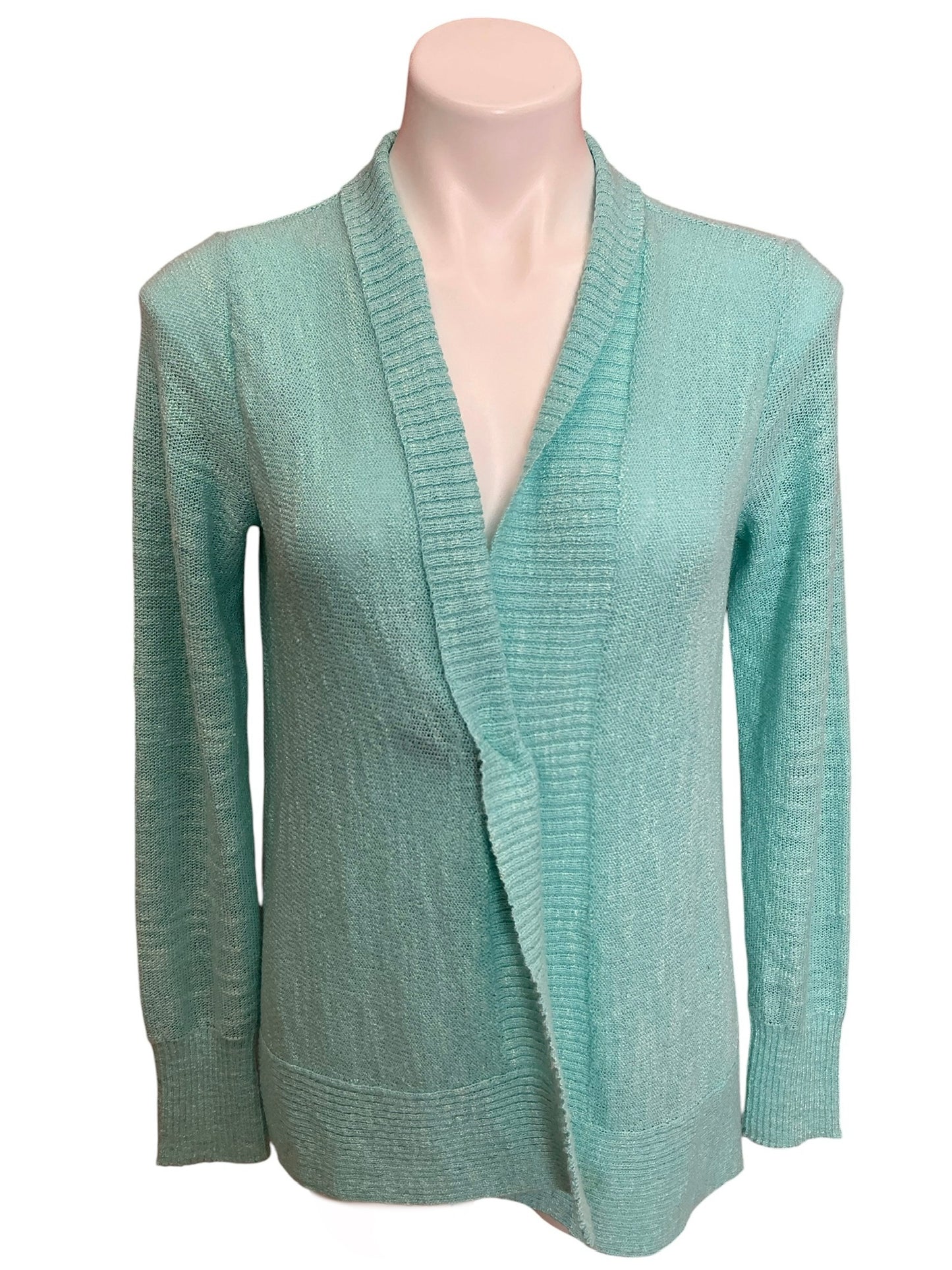 Lilly Pulitzer Isle Cardigan Surf Blue - Size M