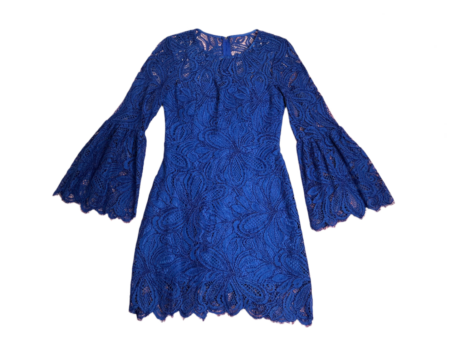 Lilly Pulitzer Denise Romper - Lapis Lazuli Floraloopy Lace - Size - 2