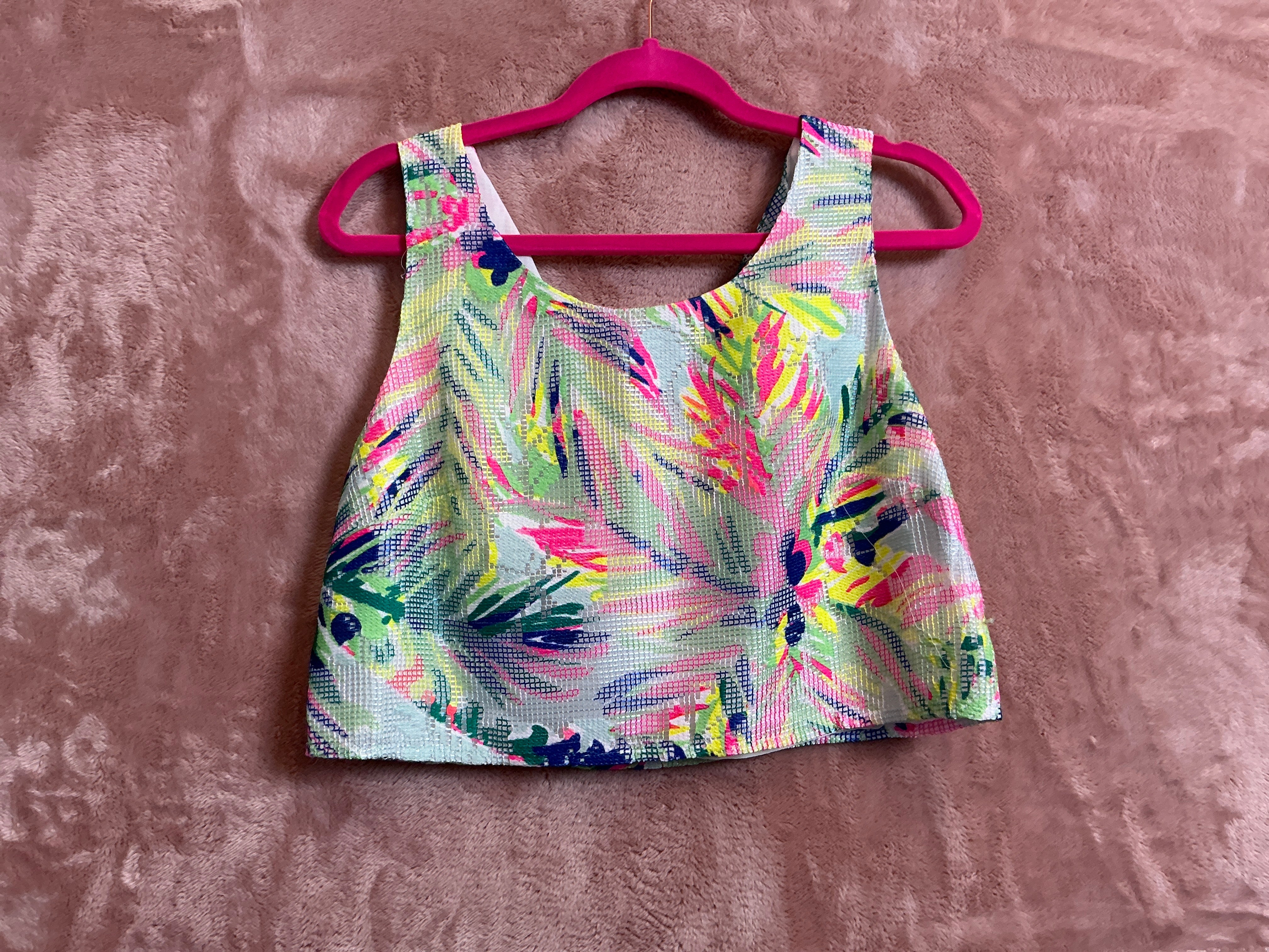 Lilly Pulitzer NWT Top Hilah Island Time - Size 8