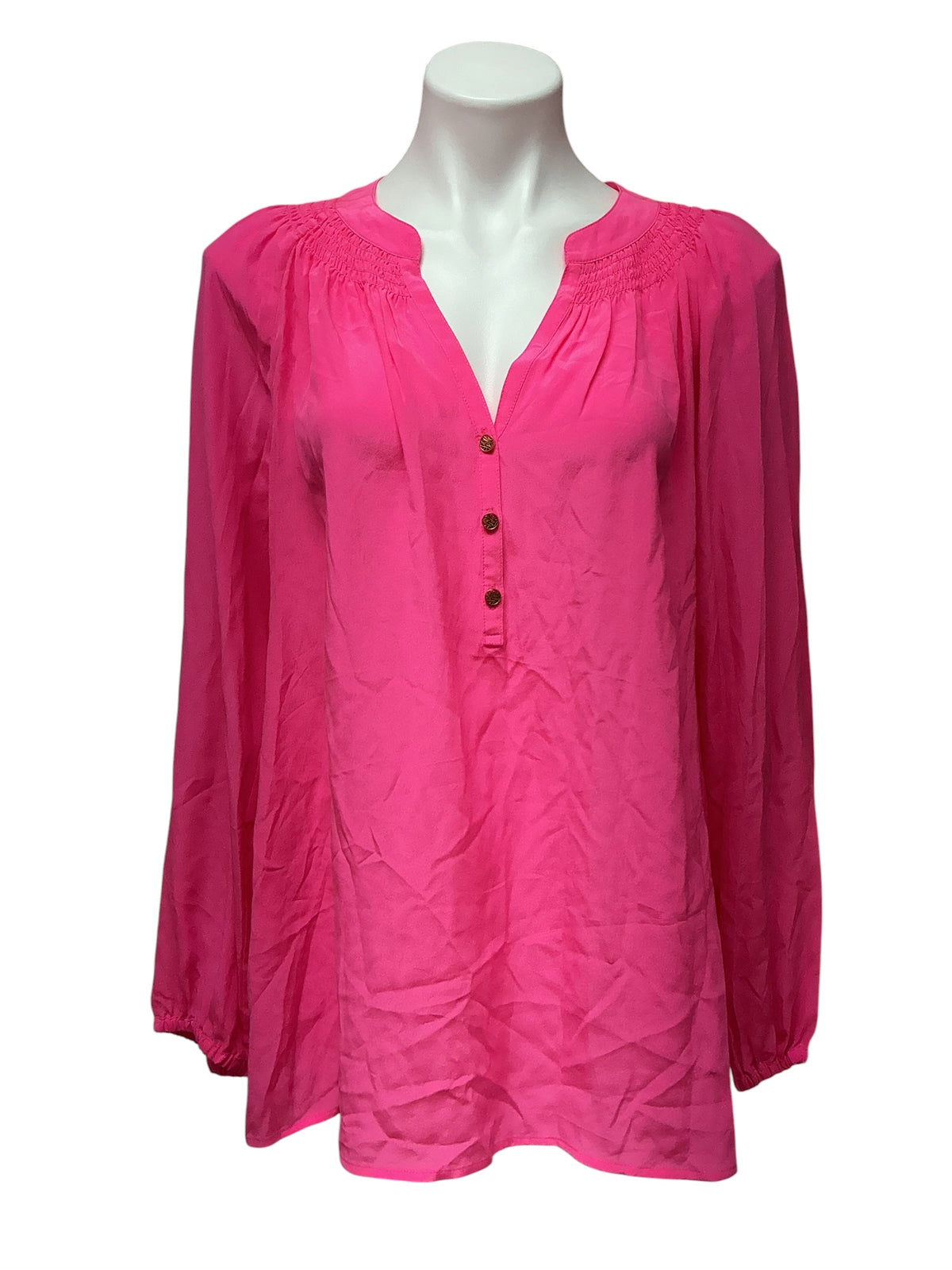 Lilly Pulitzer NWT Elsa Top Roxie Pink - Size XL