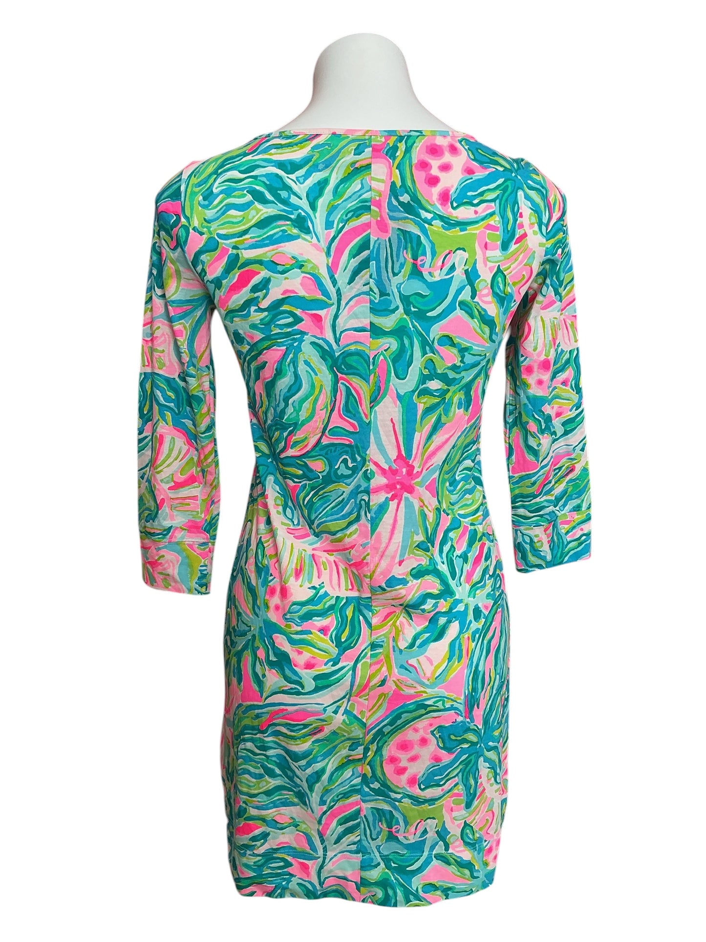 Lilly Pulitzer Marlowe Dress Multi One In A Melon - Size XS