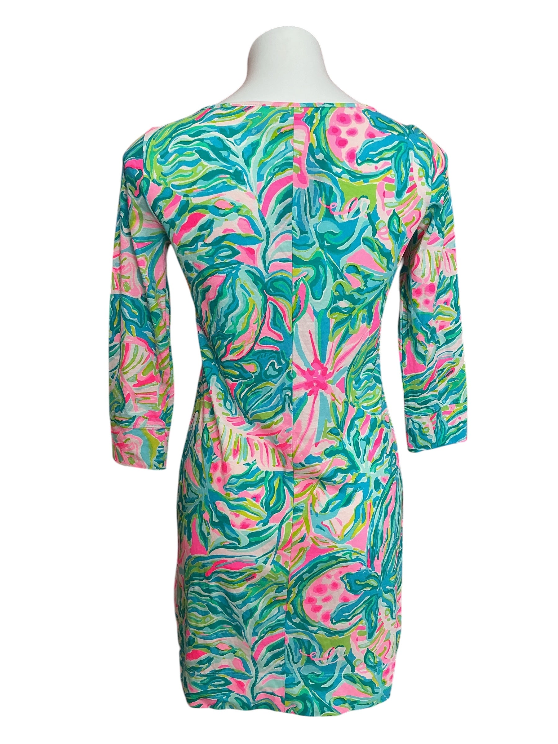 Lilly Pulitzer Marlowe Dress Multi One In A Melon - Size XS