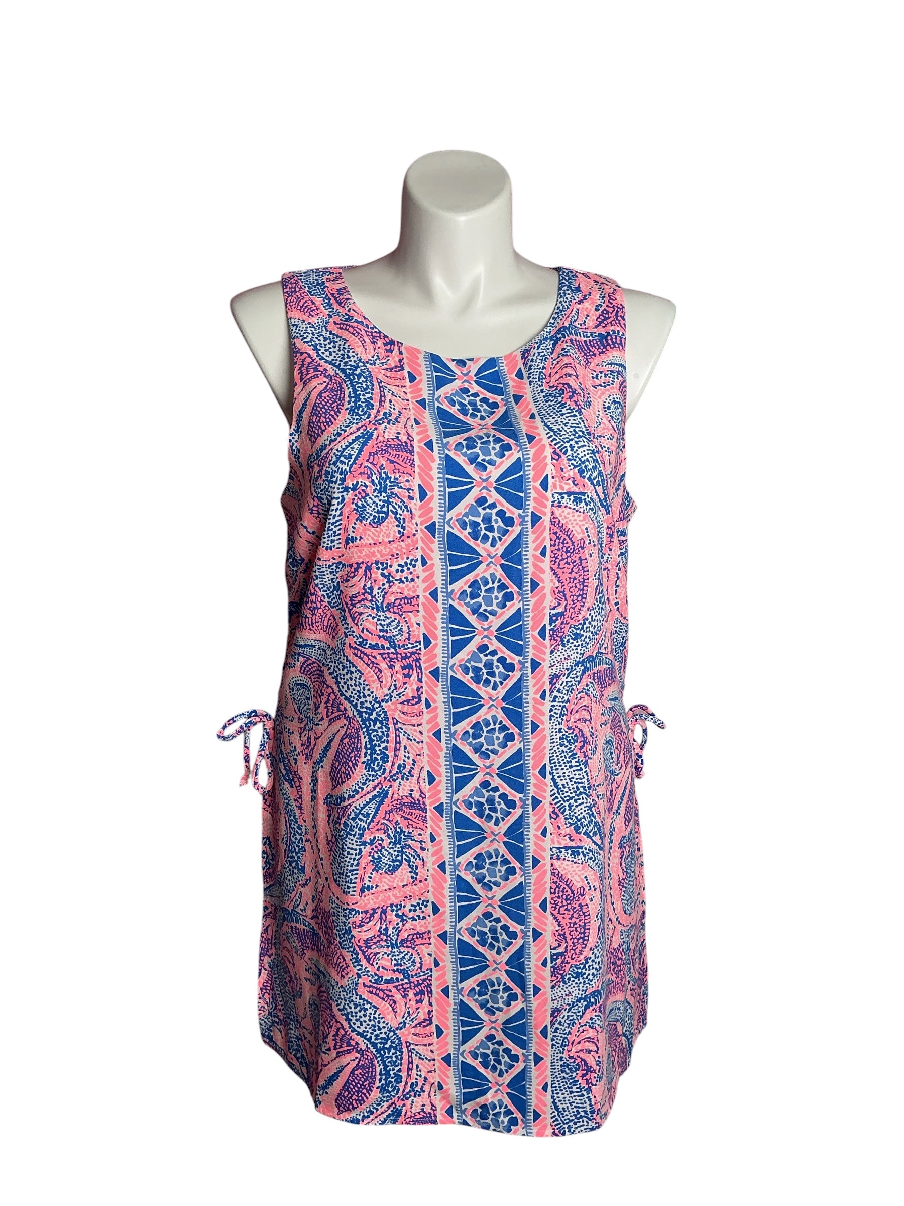 Lilly Pulitzer- NWT Donna Romper Coastal Blue Maybe Gator Engineered Size 16