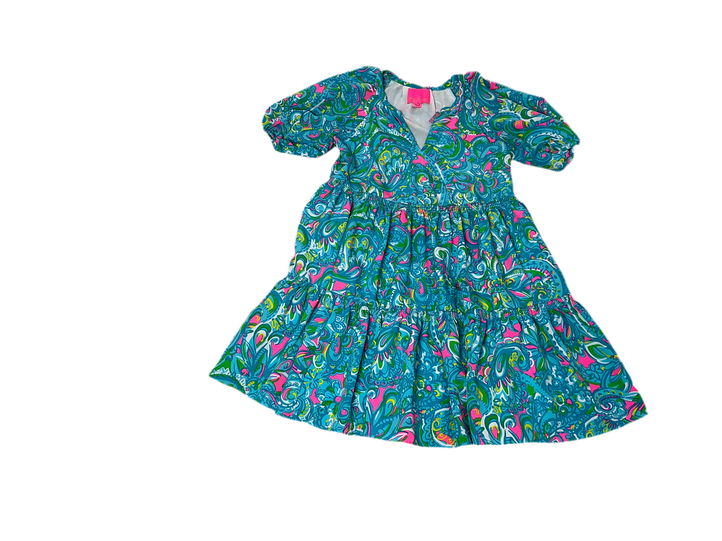 Lilly Pulitzer Shannon Dress - Seabreeze Blue Hey Gulf Friend - Size xxs