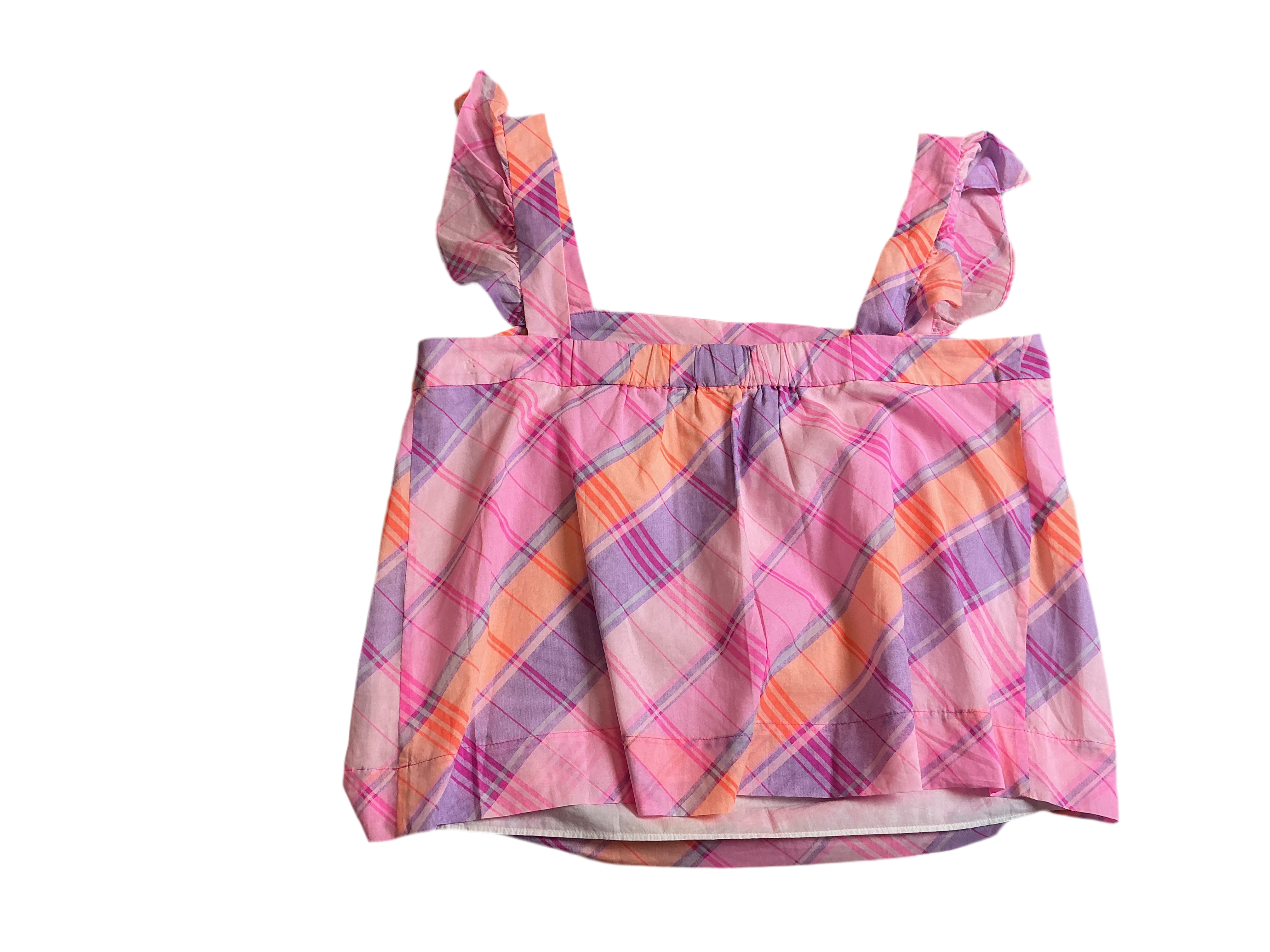 Lilly Pulitzer NWT - Reyna Top - Pink Isle Madras Plaid - Size XL