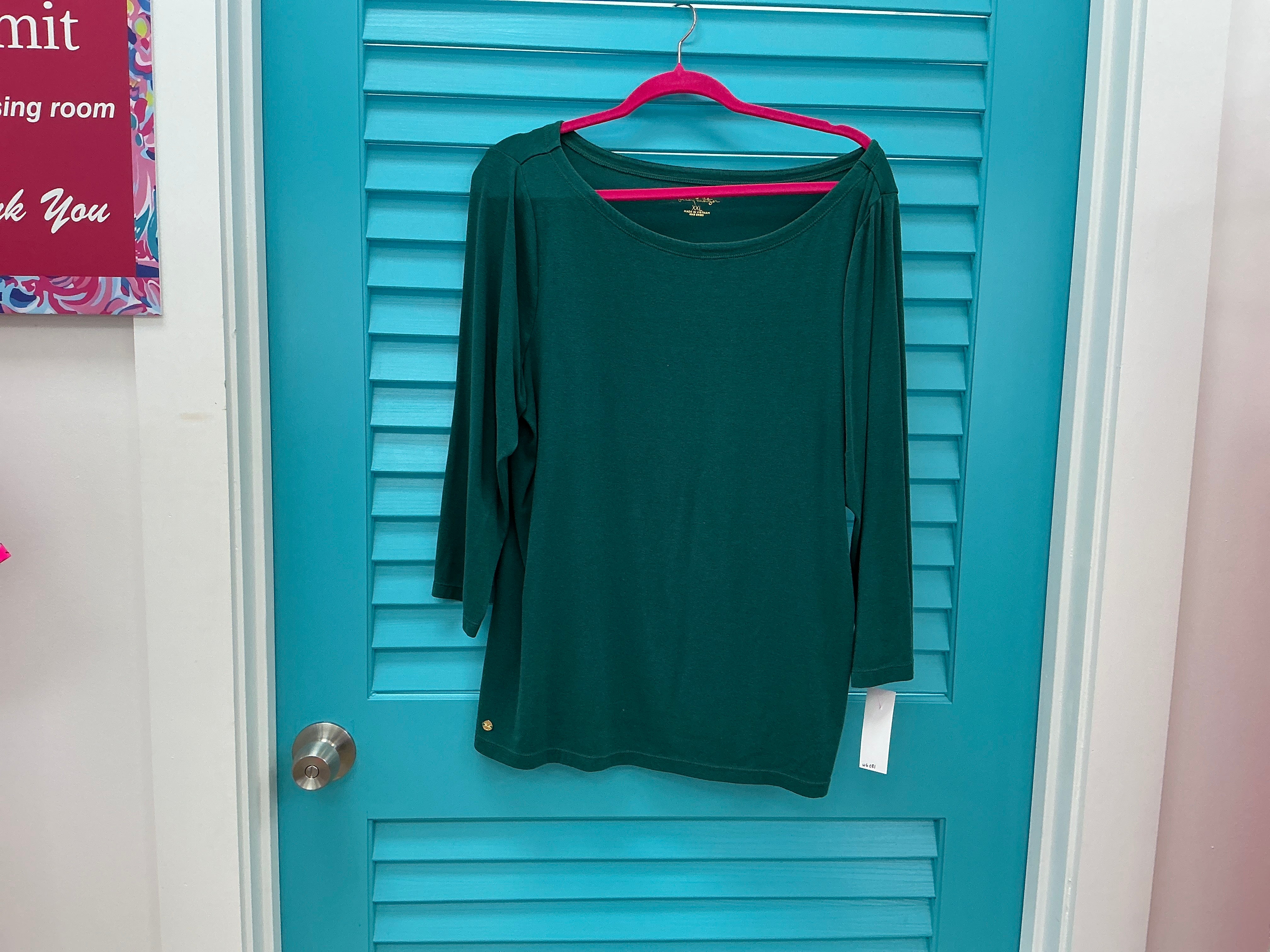 Lilly Pulitzer Long Sleeve Top - Size XXL