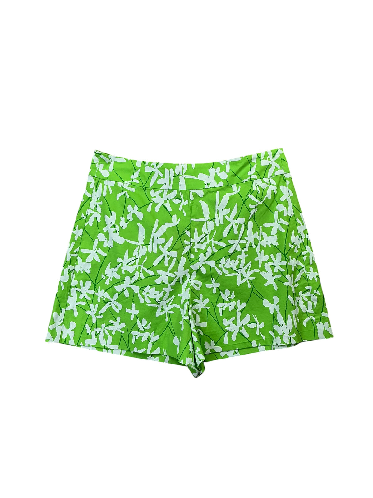 Lilly Pulitzer Sarissa Stretch Short Crocodile Green - Size 4