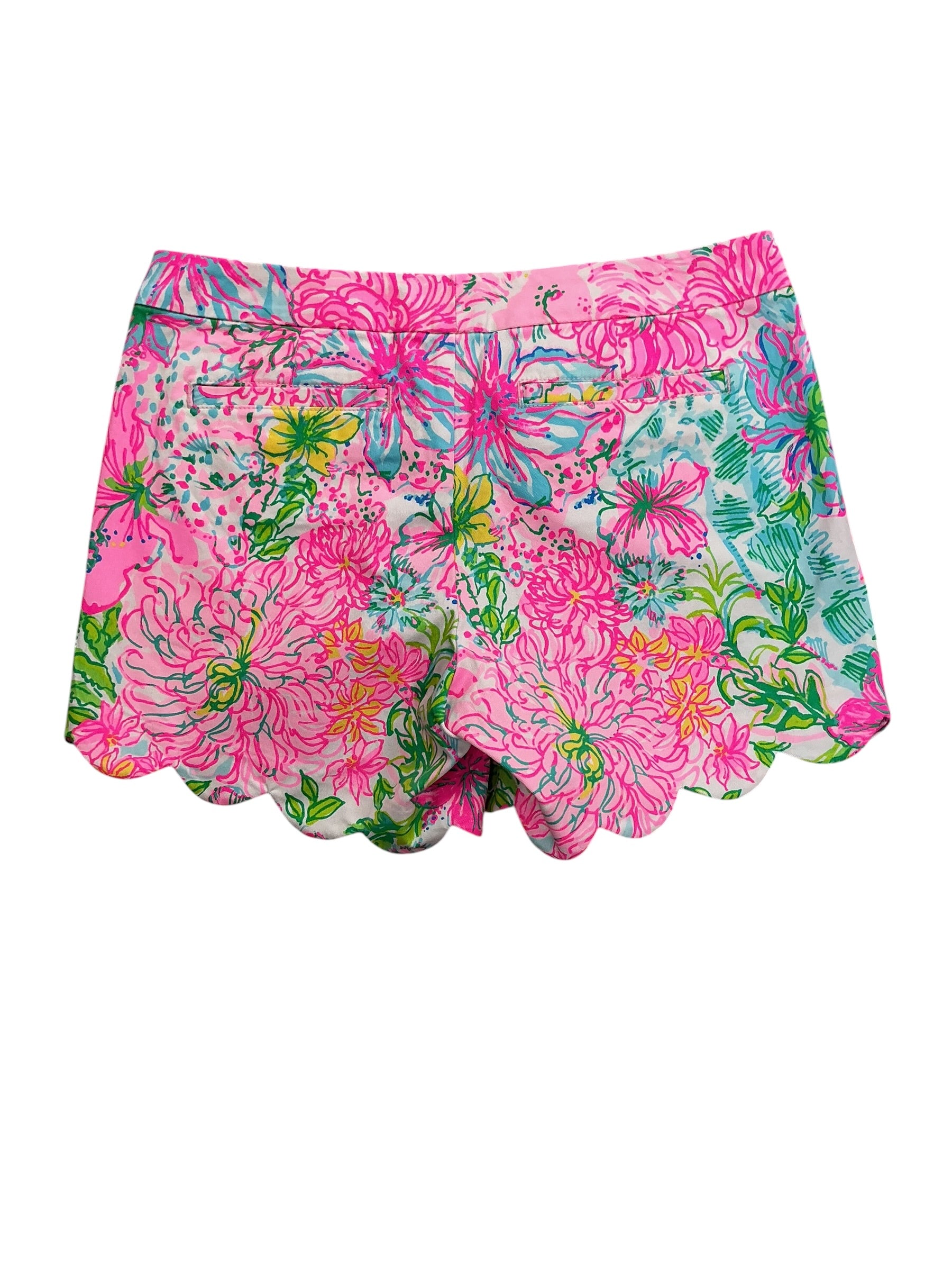 Lilly Pulitzer NWT Buttercup Stretch Shorts Multi Paradise Found - Size 6