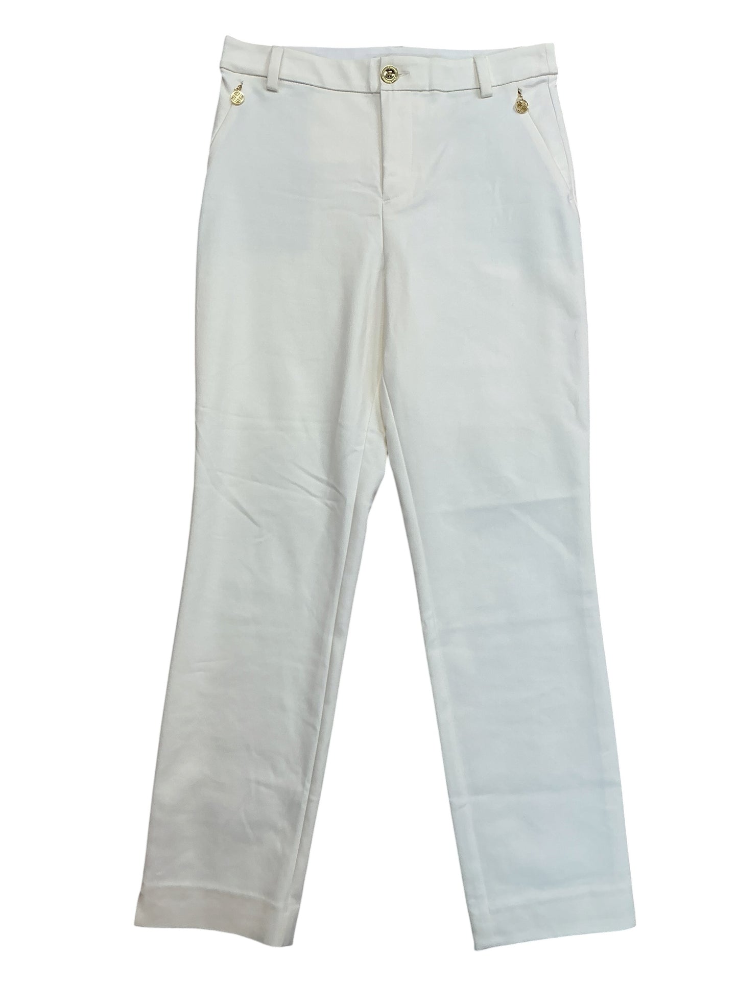 Lilly Pulitzer NWT Ana High Rise Pants Coconut White - Size 6