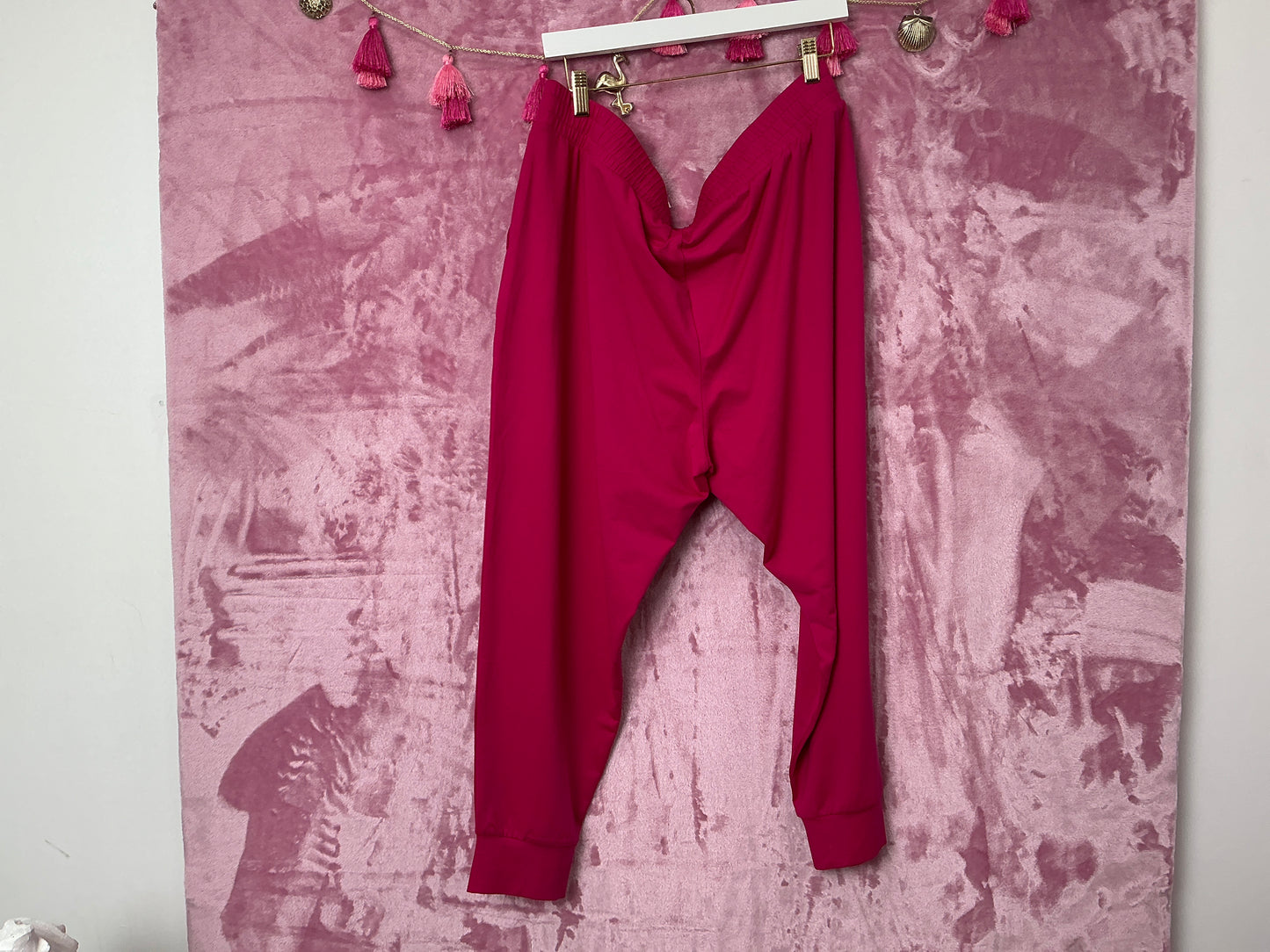 Lilly Pulitzer NWT Lillabeth UPF 50+ Pant Mystique Pink - Size XXL