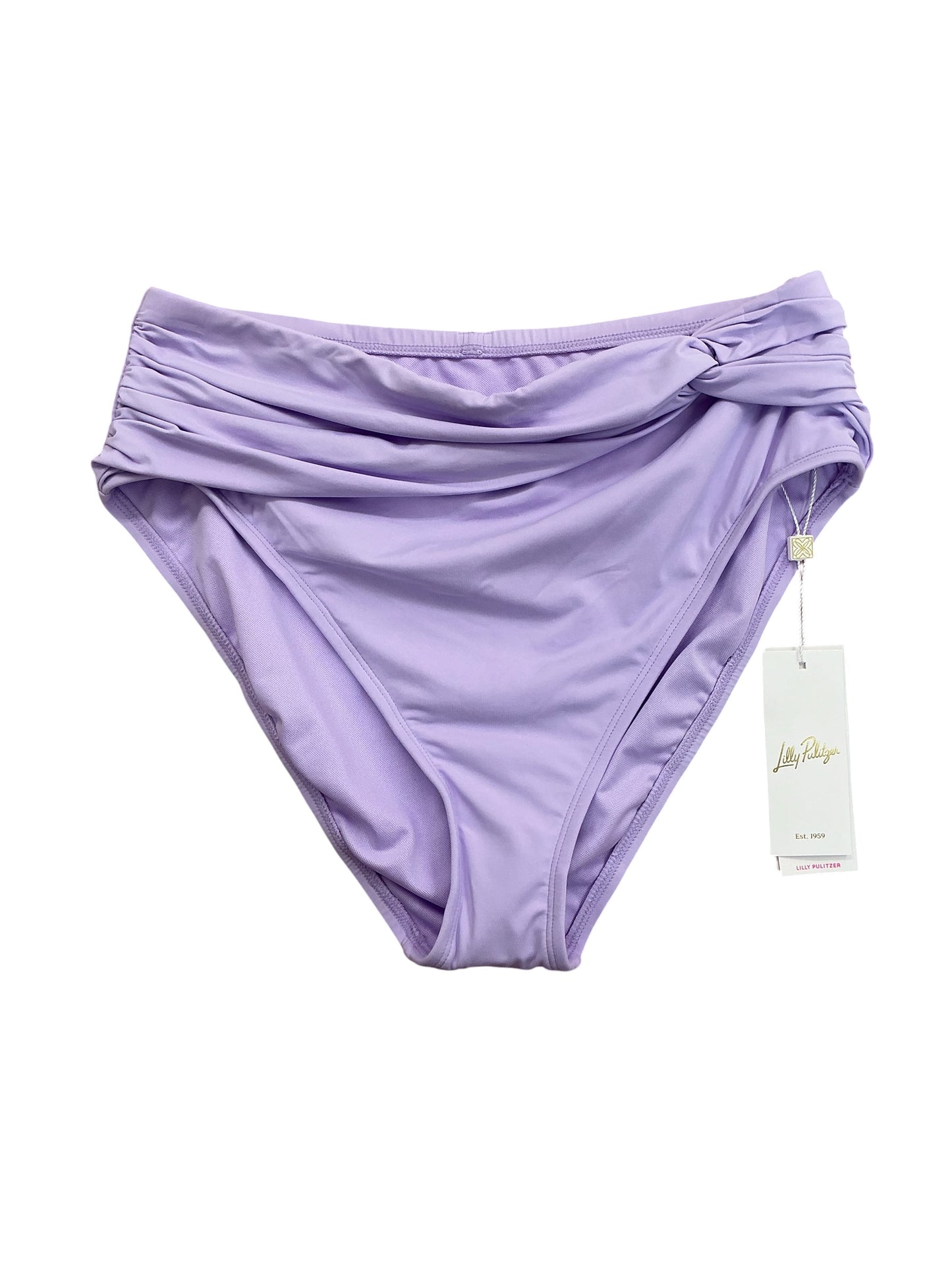 Lilly Pulitzer NWT Yarrow High Waisted Bottom Water Hyacinth - Size 8
