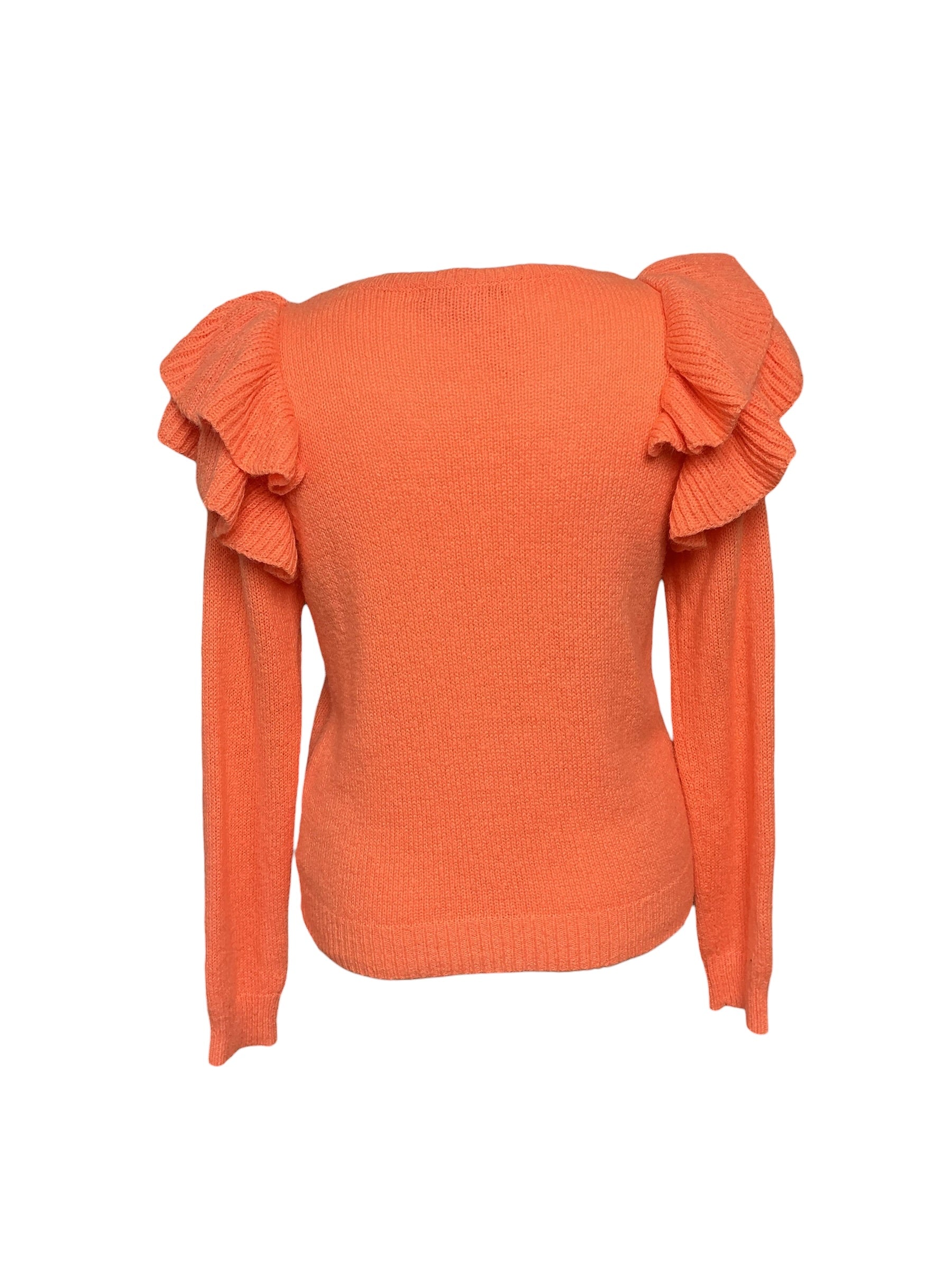 Lilly Pulitzer Marceline Sweater - Cantaloupe - Size L