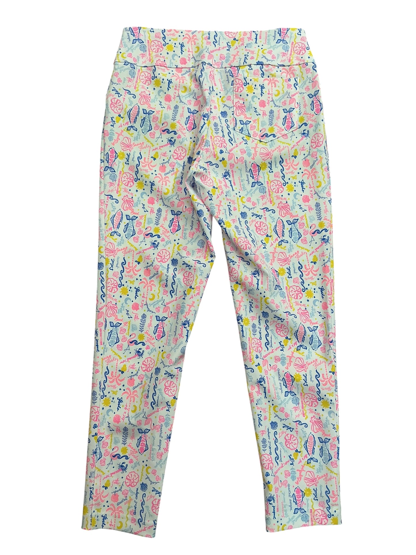 Lilly Pulitzer Corso Pants Multi Summer Serenade Golf - Size 6