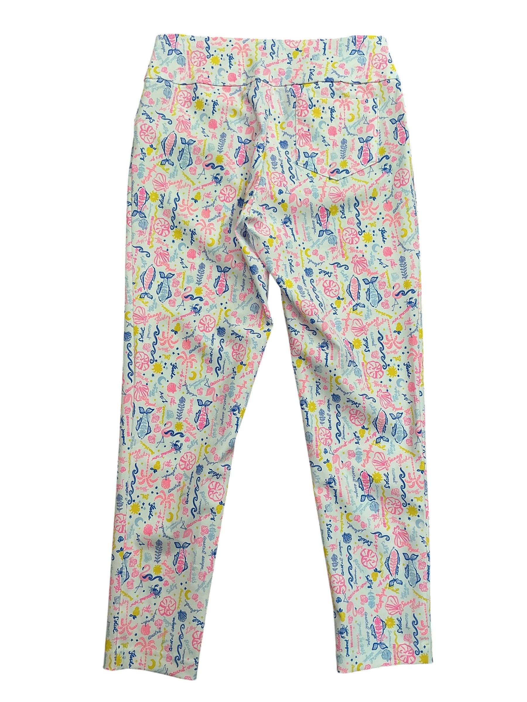 Lilly Pulitzer Corso Pants Multi Summer Serenade Golf - Size 6