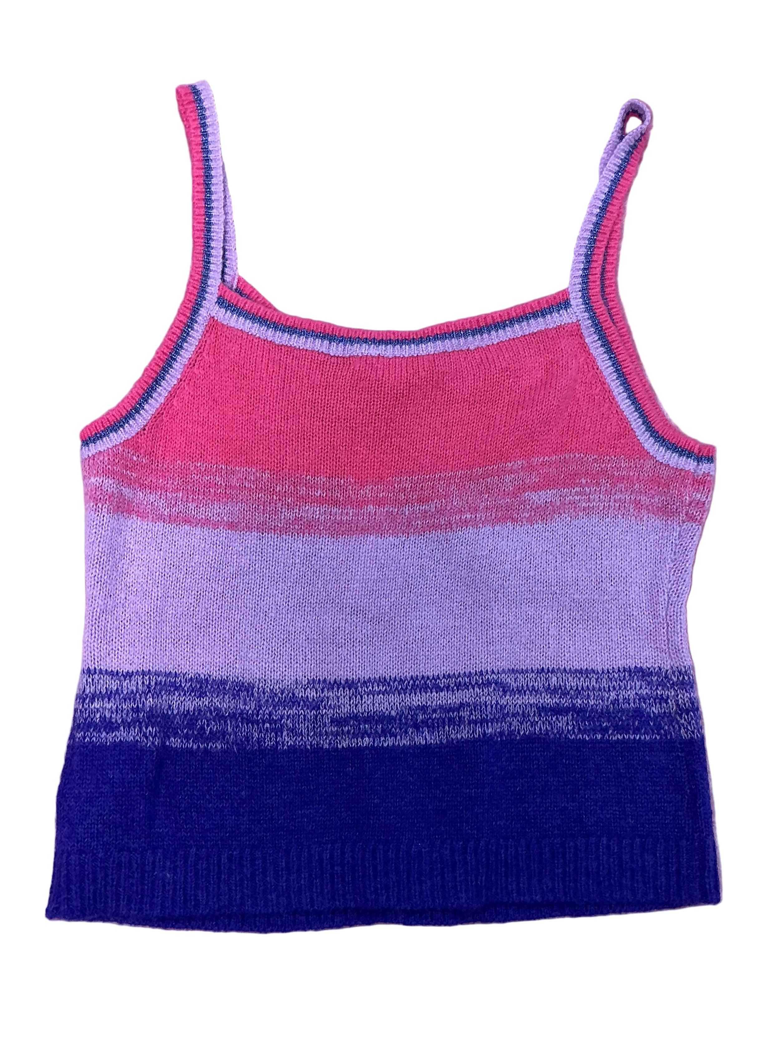 Lilly Pulitzer NWT - Tessalyn Sweater Tank Top - Cabochon Purple - Bohemian Marled Ombré - Size XL