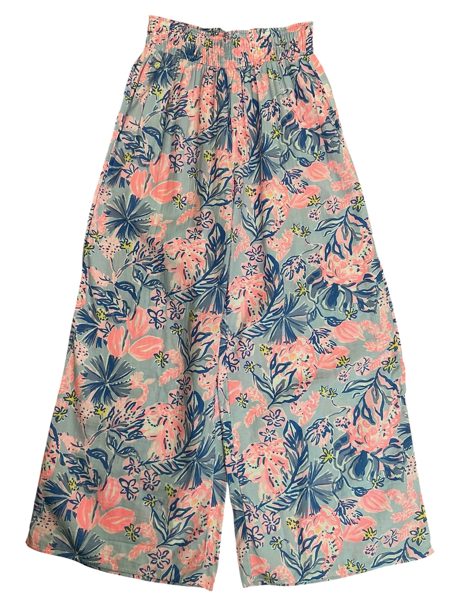 Lilly Pulitzer NWT Enzo Pants Coverup Multi Elephant Splash - Size S