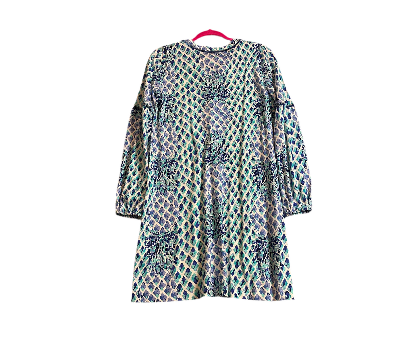 Lilly Pulitzer Joy dress in the "Toe In Blue White Pineapples" print - Size XS