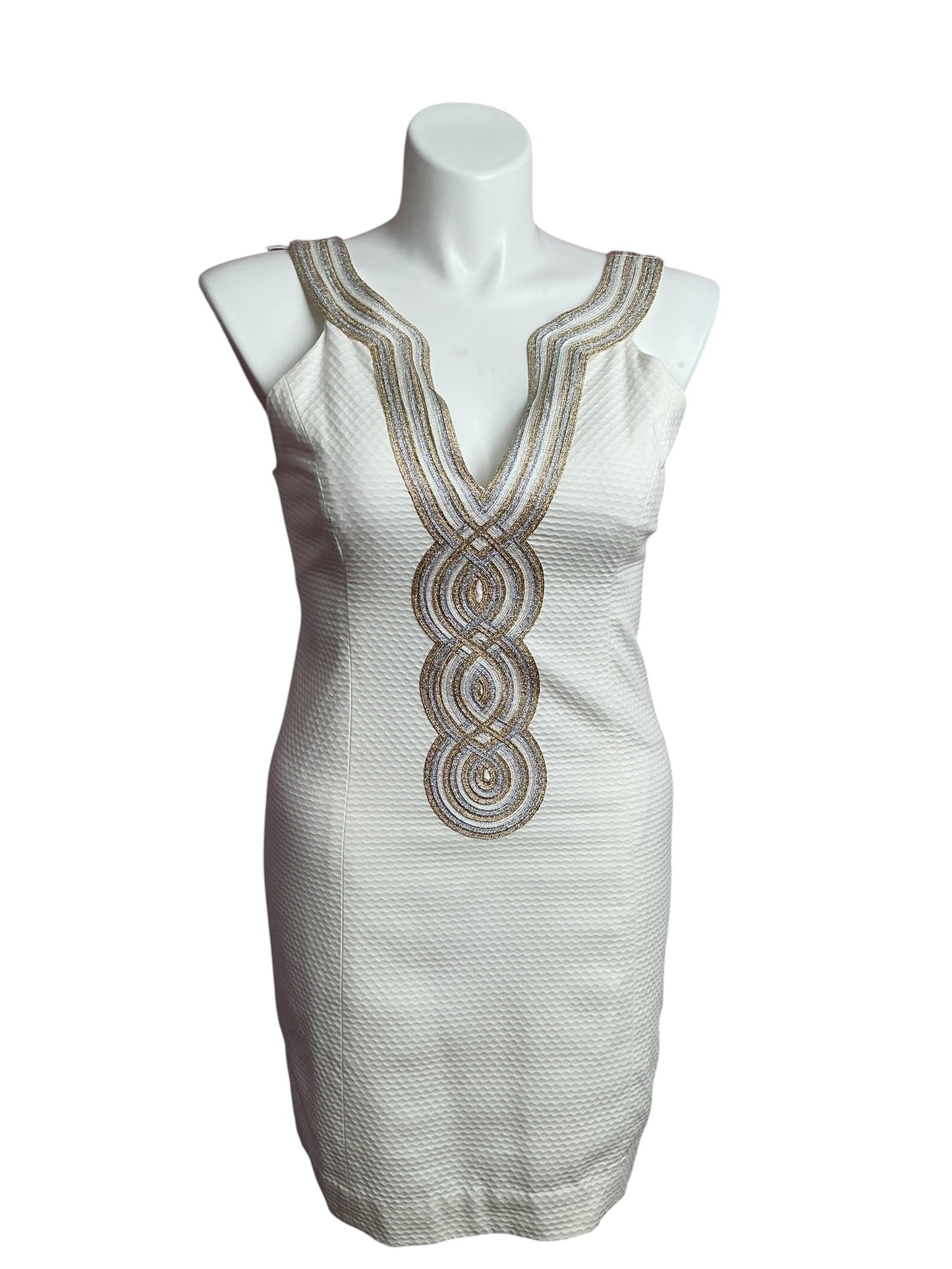 Lilly Pulitzer- NWT Valli Shift Dress Resort White Size 10