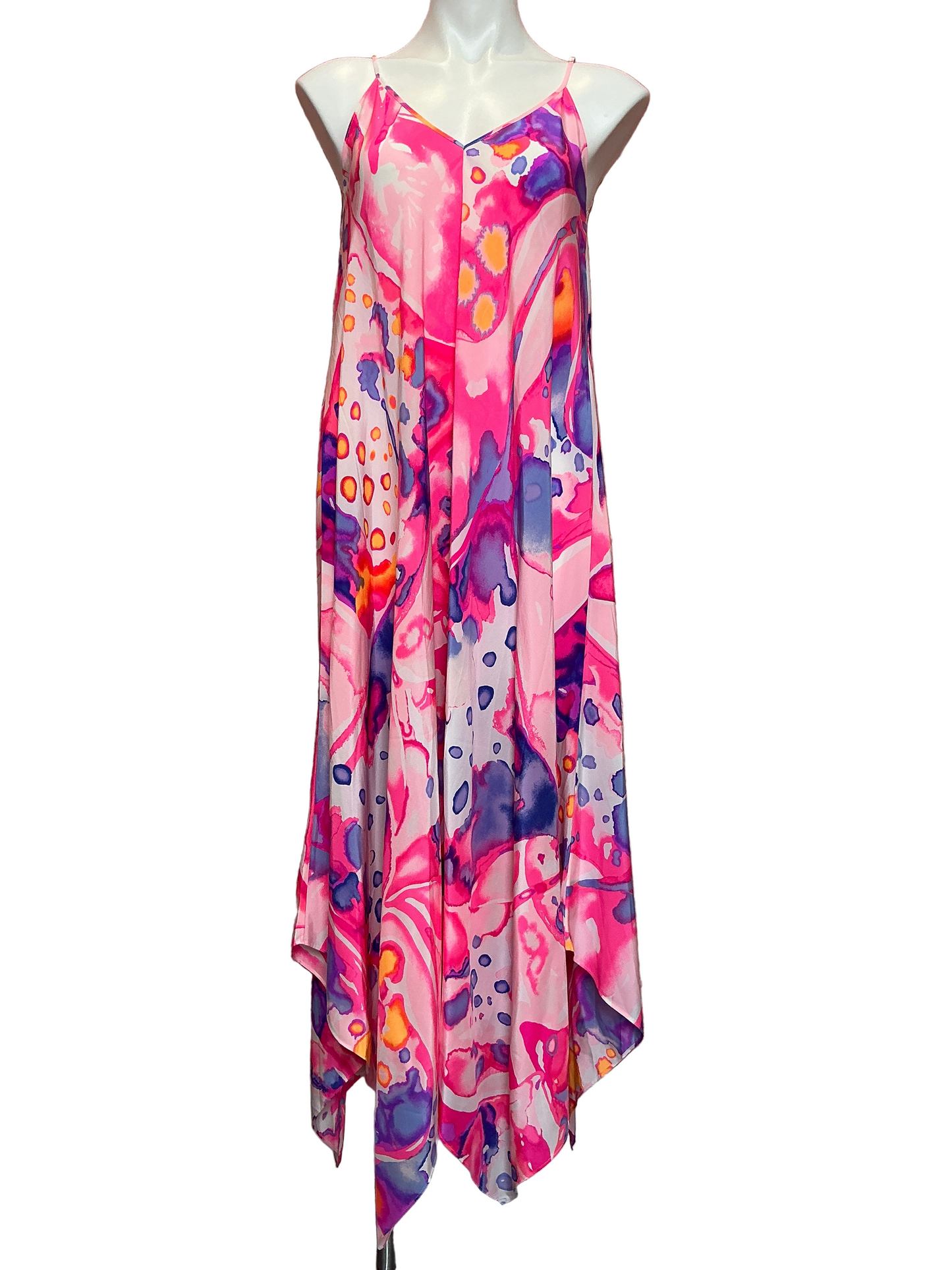 Lilly Pulitzer NWT -  HTF - Rylan Silk Maxi Dress - Sandy Rays - Multi - Size M