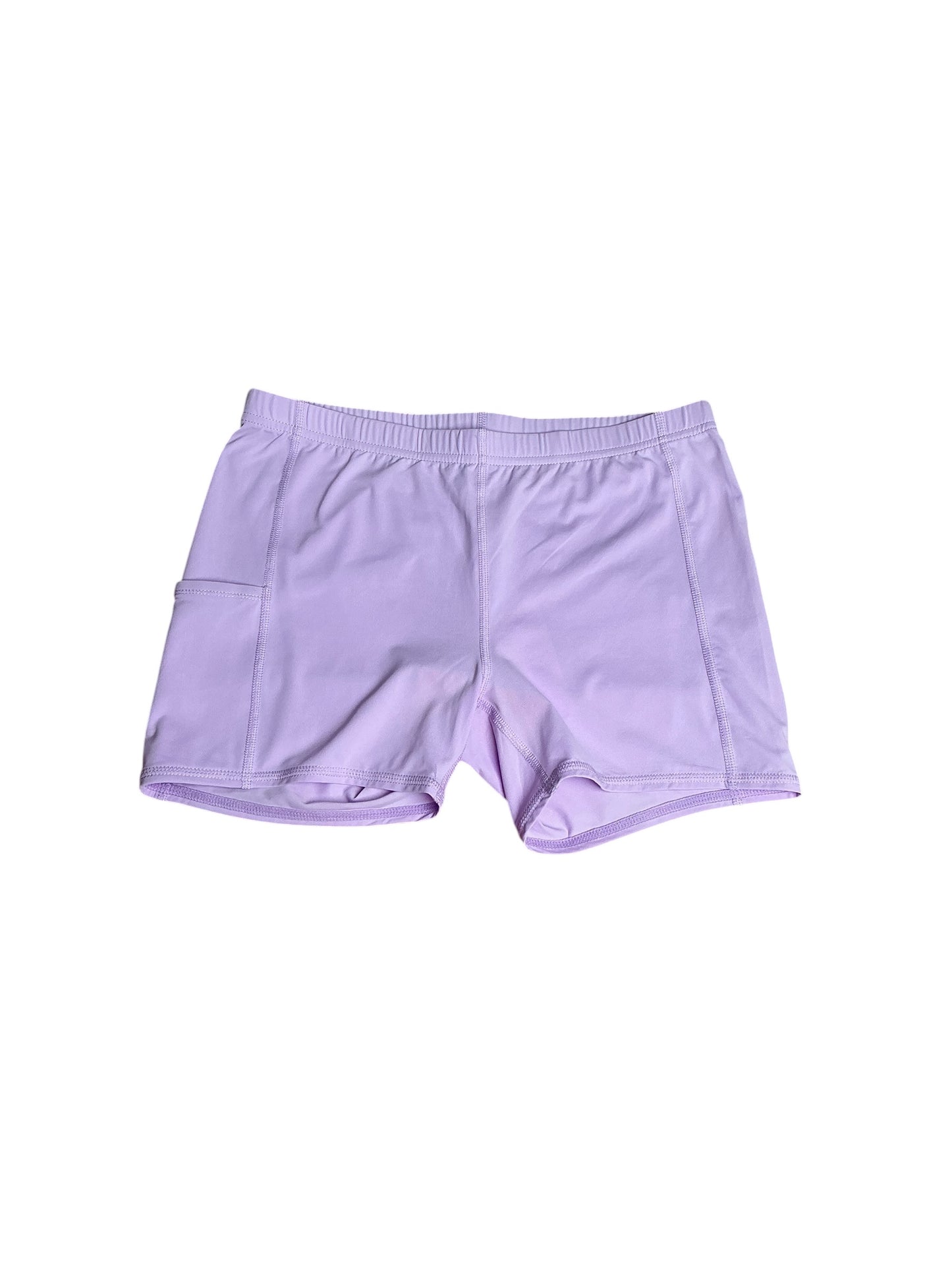 Lilly Pulitzer- Luxletic Bike Shorts - Lilac - Size S
