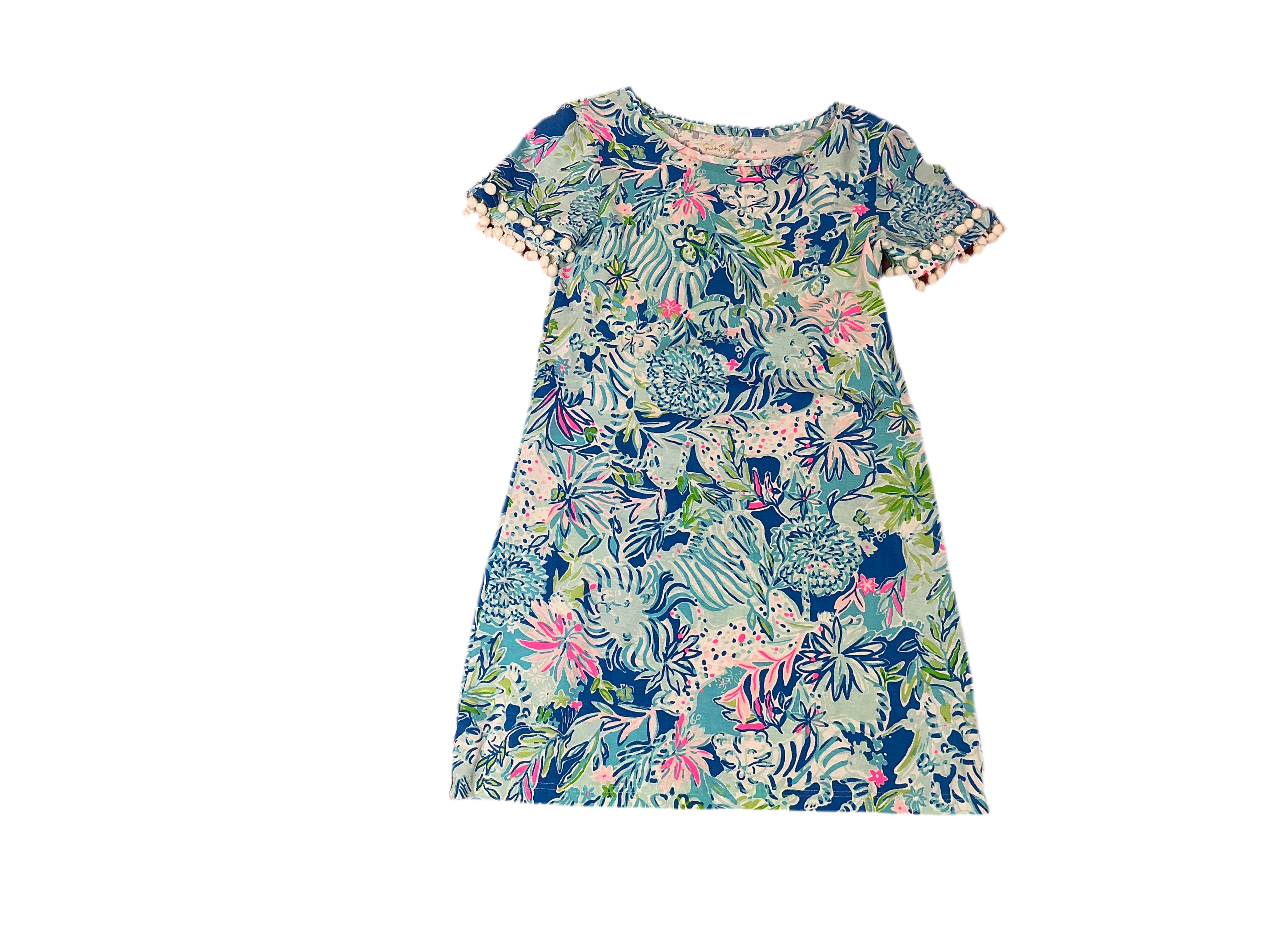 Lilly Pulitzer Lissie Dress - Blue Lion Around - Size xxs