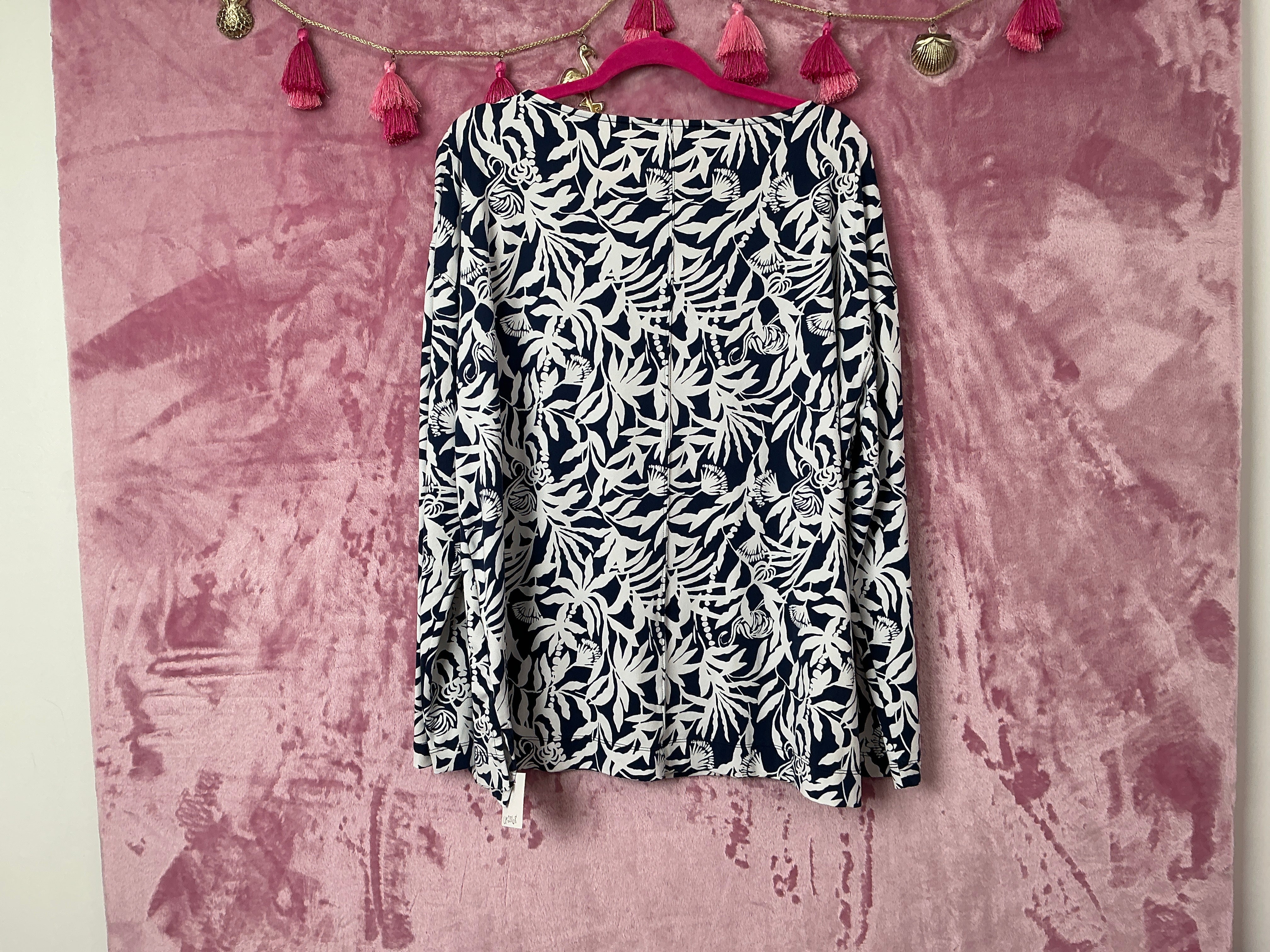 Lilly Pulitzer Long Sleeve Top - Size XL
