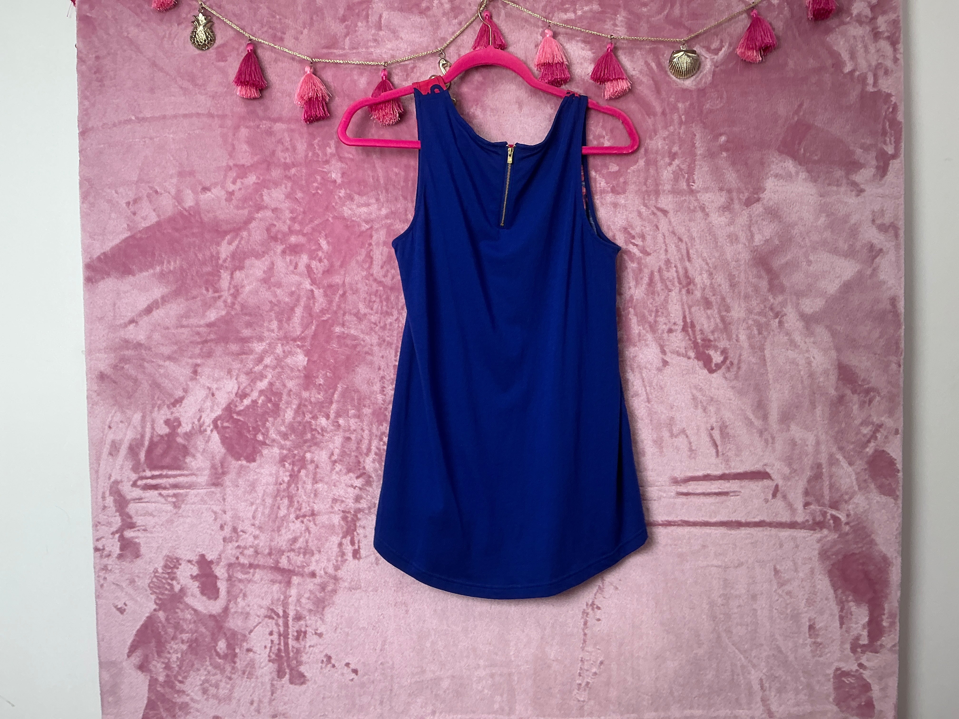 Lilly Pulitzer NWT Hart Top Printed Kissy Pink Tusk In Sun - Size M