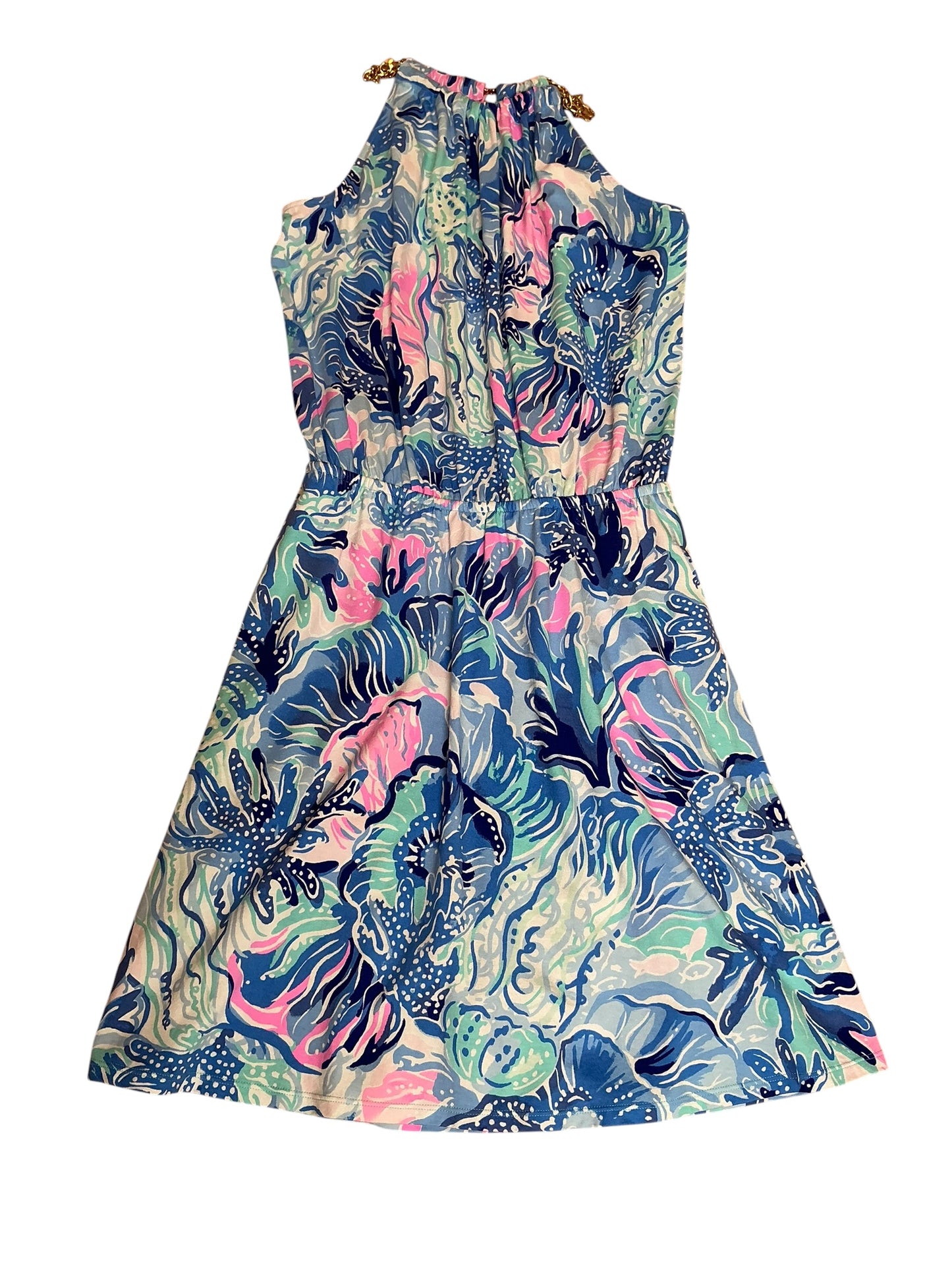 Lilly Pulitzer Bowen Romper Turtle Amazement - Size S