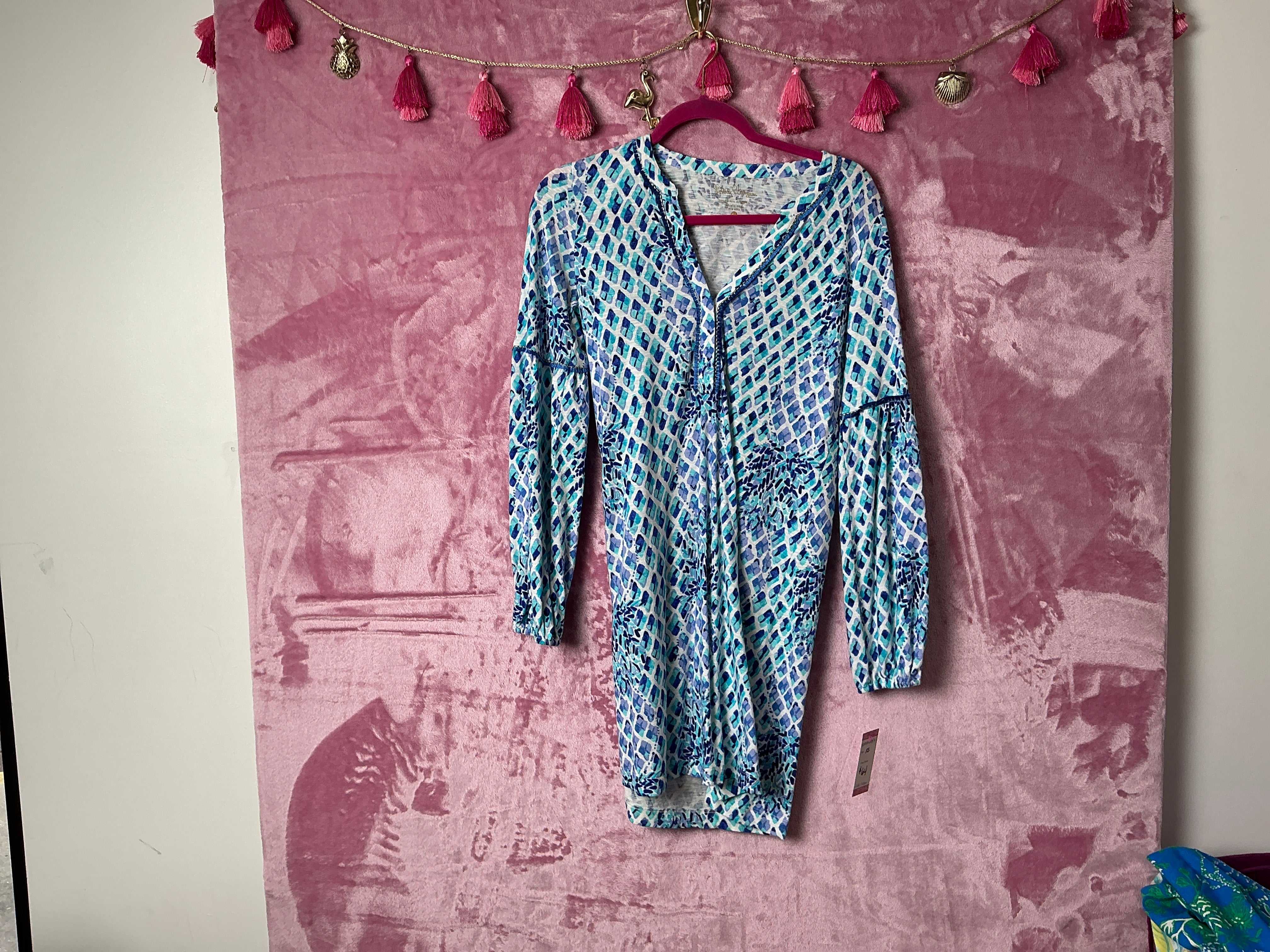 Lilly Pulitzer Joy Dress - Pineapple Mosaic print - Size XS