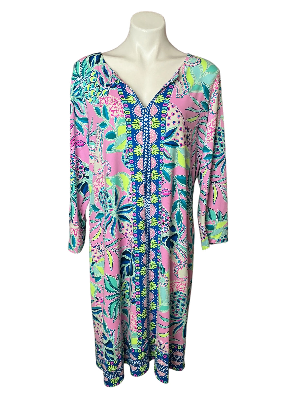 Lilly Pulitzer UPF 50+ Nadine ChillyLilly Dress Sink or Swim - Size XXL