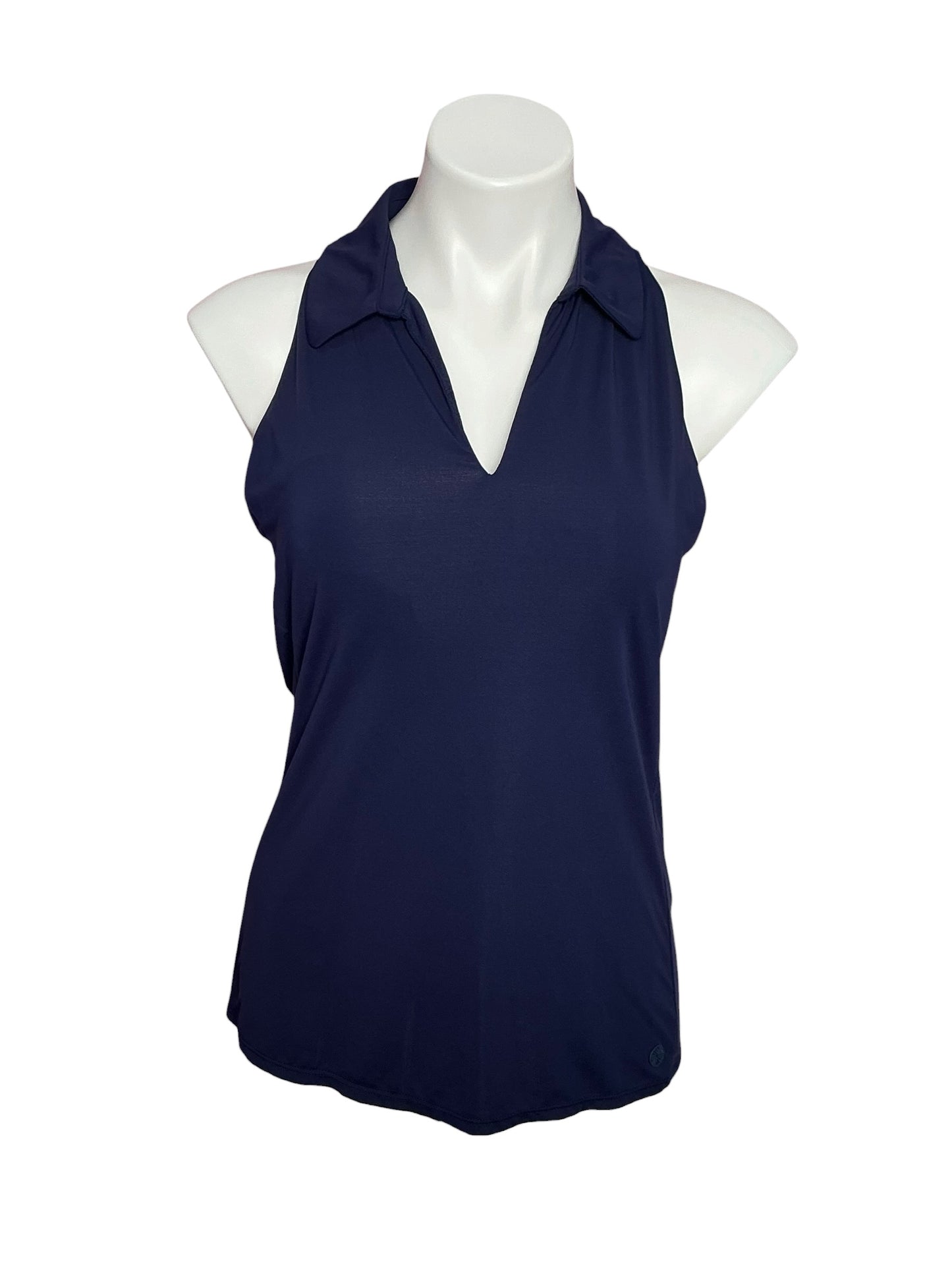 Lilly Pulitzer UPF 50+ Luxletic Martina Polo True Navy - Size M