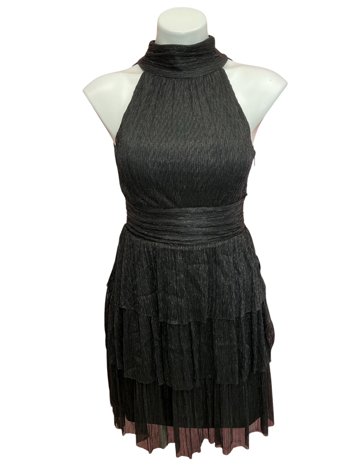 Lilly Pulitzer NWT Wyn Dress - Noir Metallic Knit Crinkle - Size 2